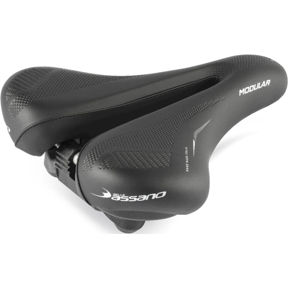 Selle Bassano zadel Modular CT zwart