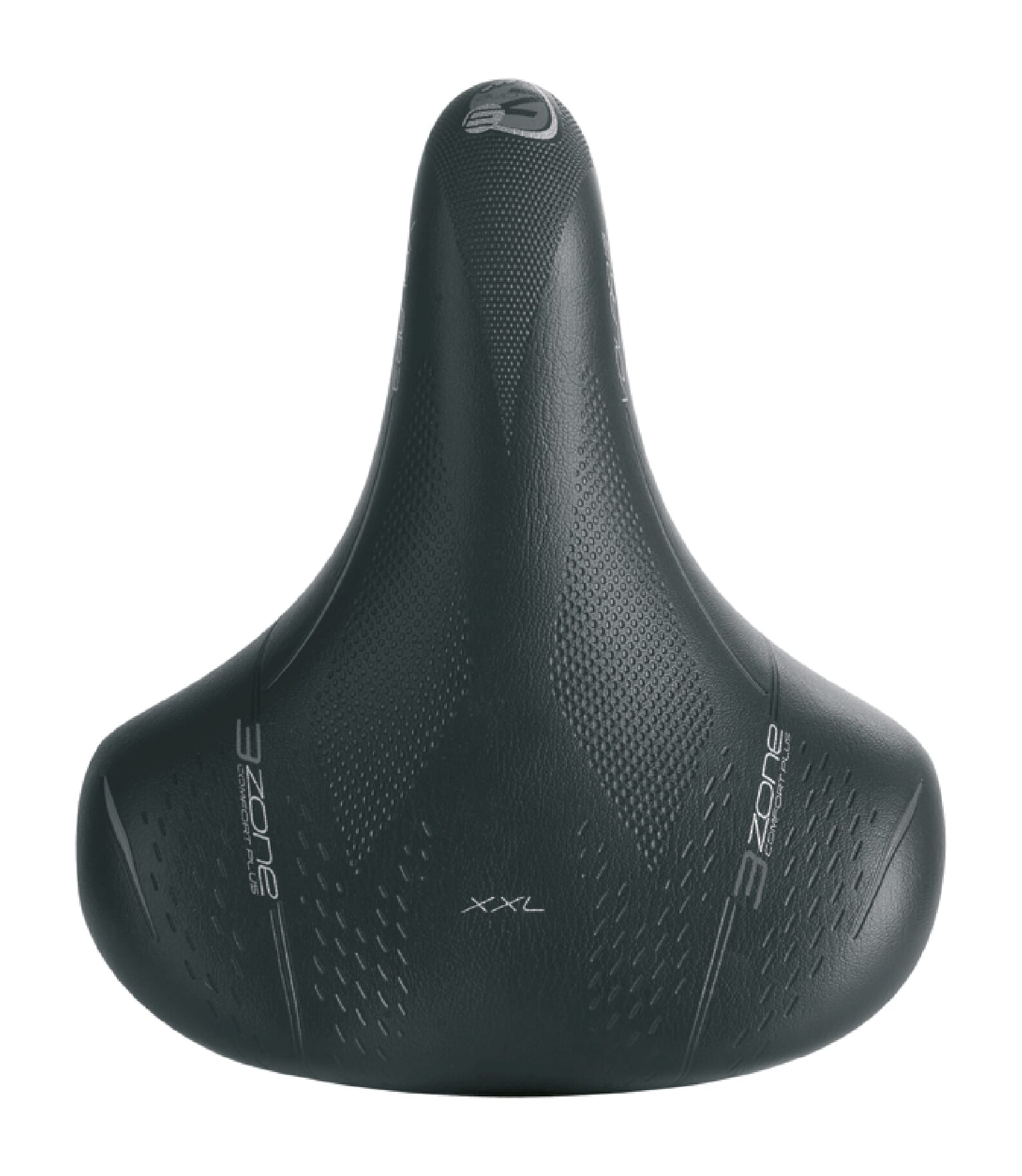 Selle Bassano zadel Volare XXL BigCity zwart