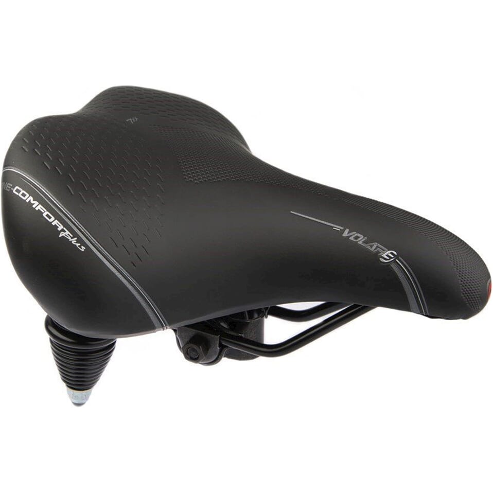 Selle Bassano zadel Volare XXL Cruiser zwart