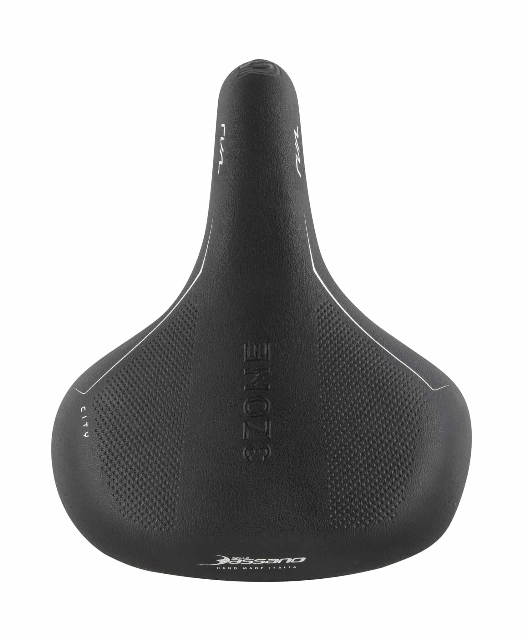 Selle Bassano zadel Rivale 3zone City zwart
