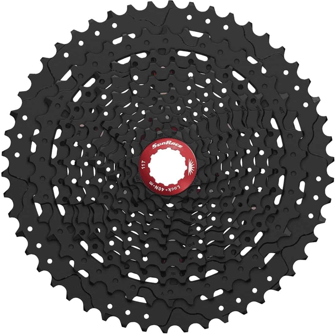 Sunrace cassette 11v 11/51 zwart
