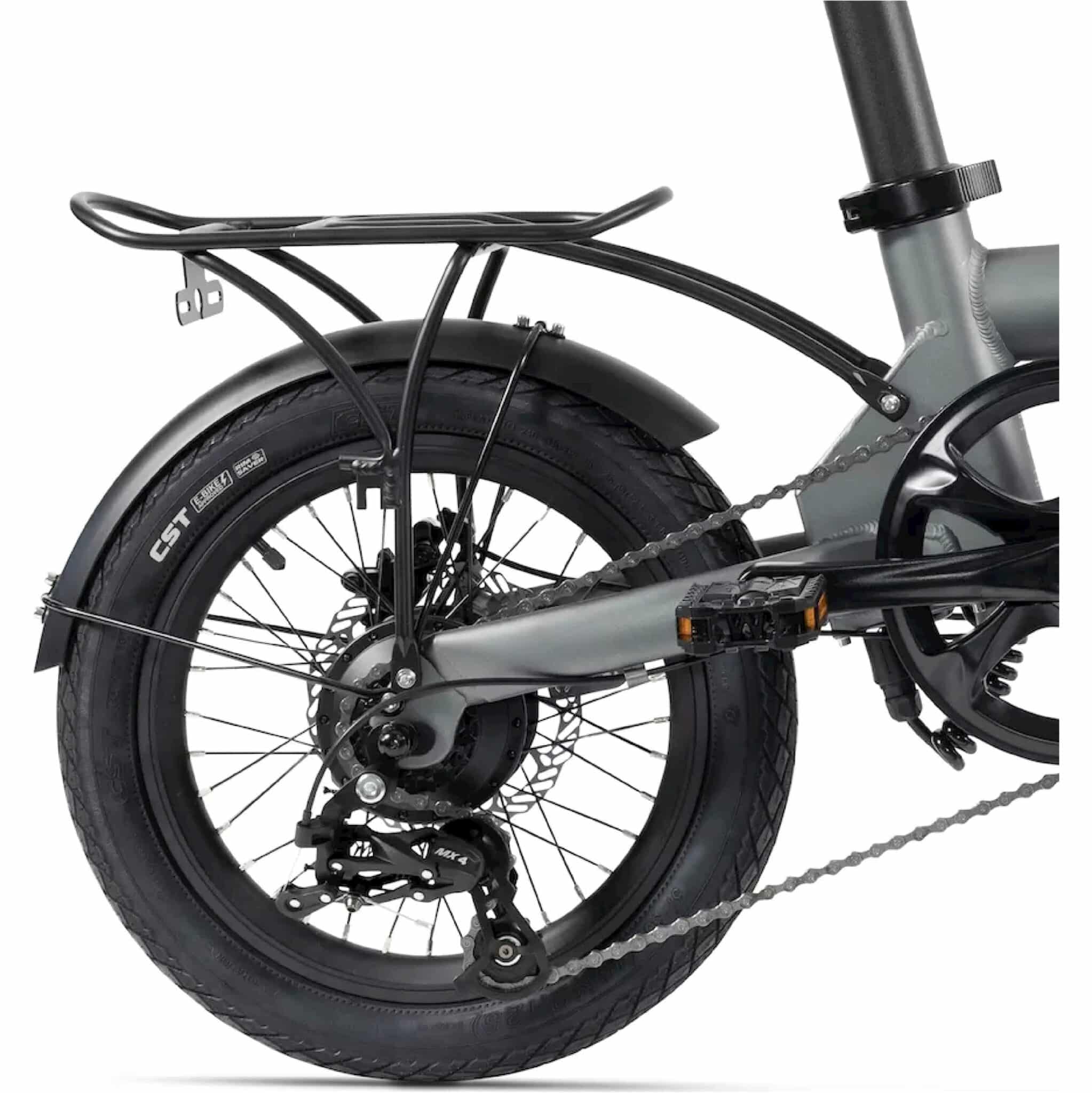 UTO Eovolt achterdrager OG16 zwart