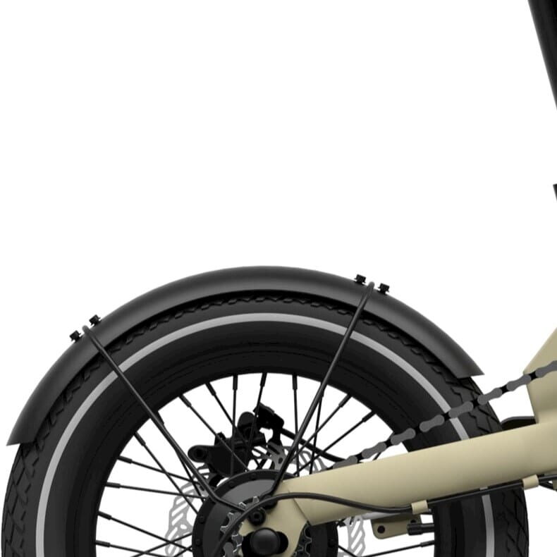 UTO Eovolt spatbord achter OG16 zwart