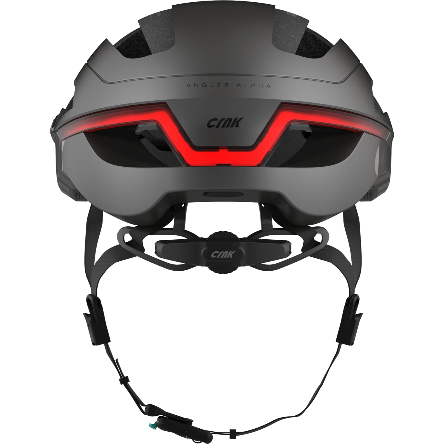 CRNK helm ANGLER ALPHA metallic zwart L