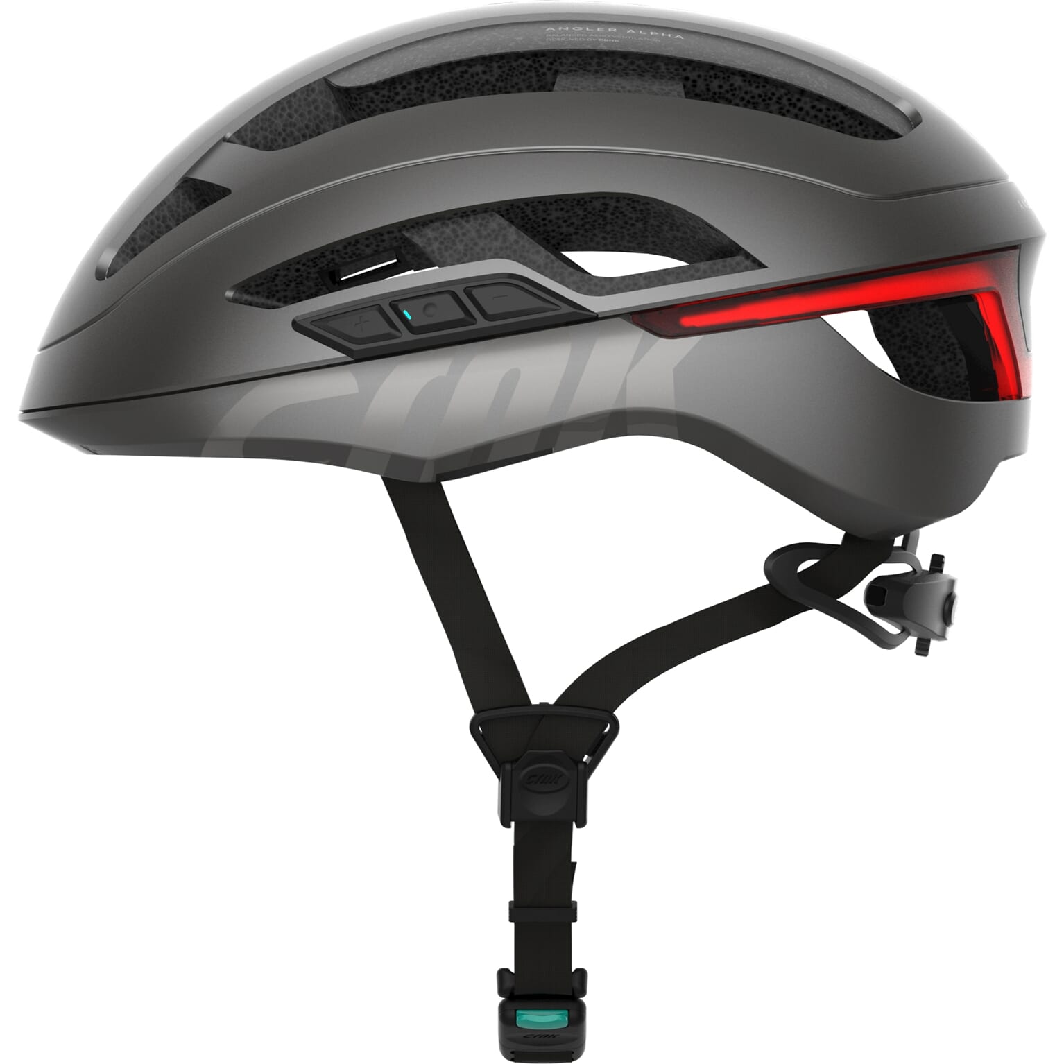 CRNK helm ANGLER ALPHA metallic zwart L