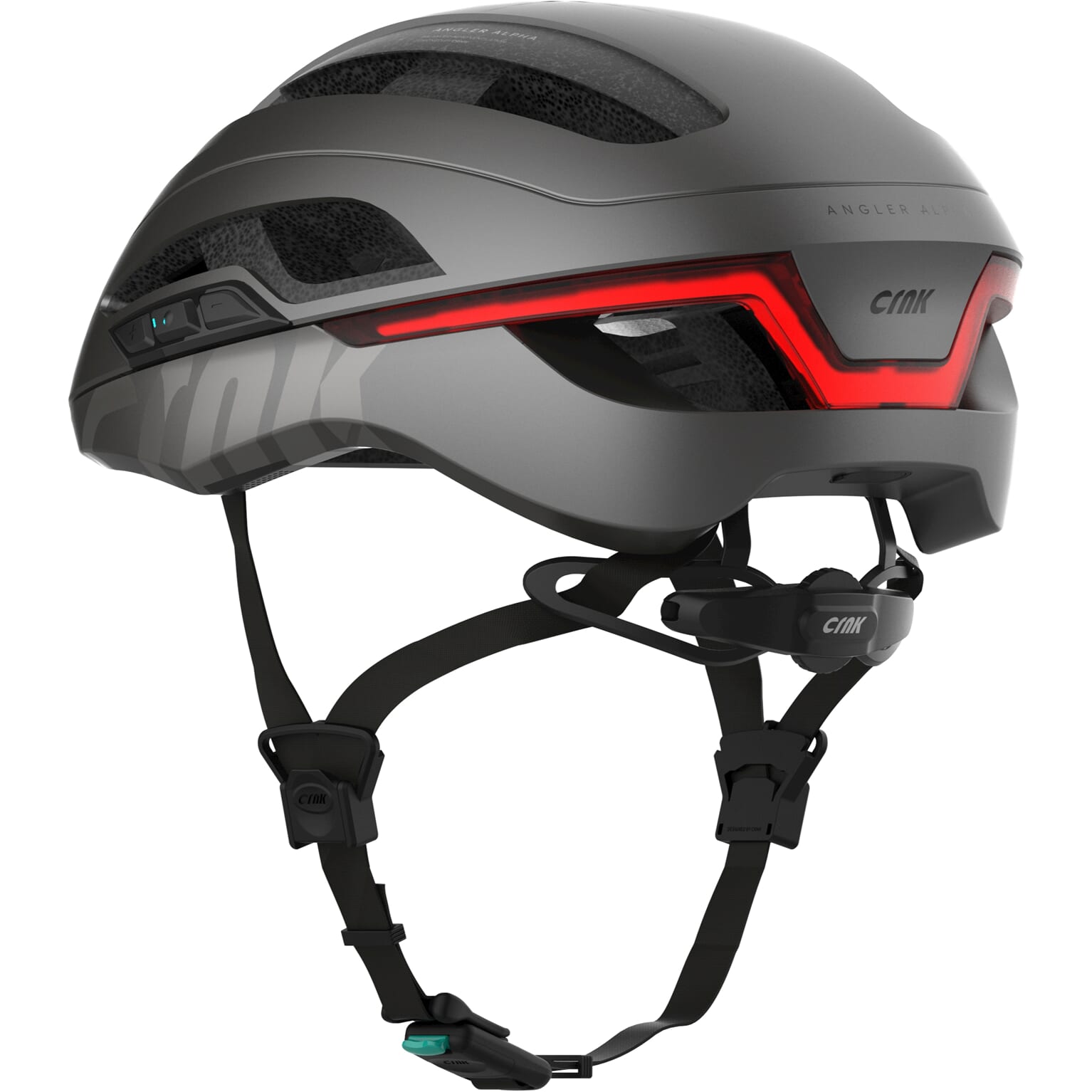 CRNK helm ANGLER ALPHA metallic zwart M