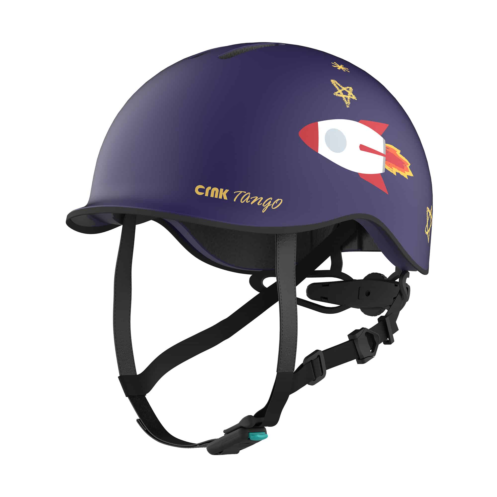 CRNK helm Tango Junior blauw 49-53 cm