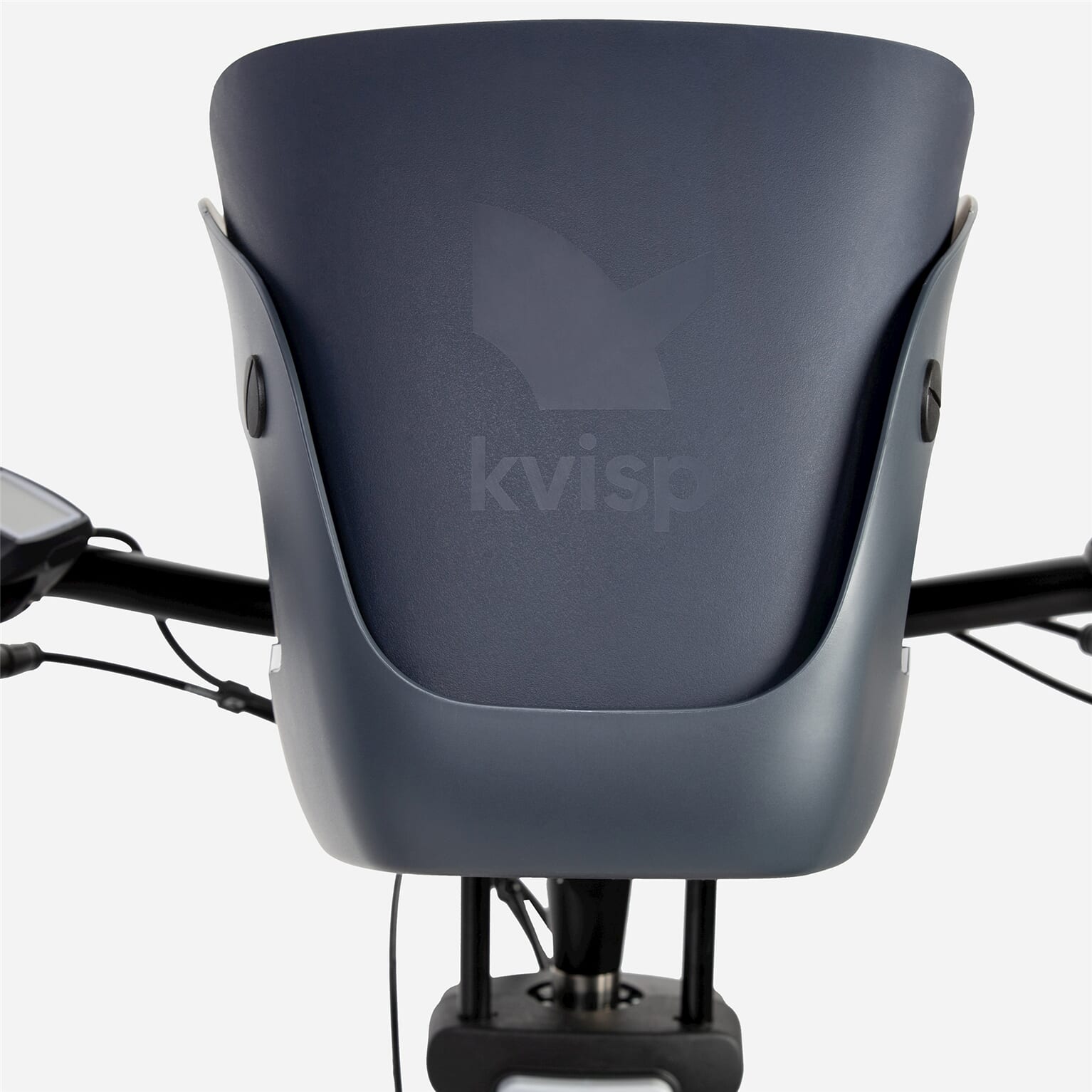 Kvisp hondenfietszitje met harnas M midnight gray