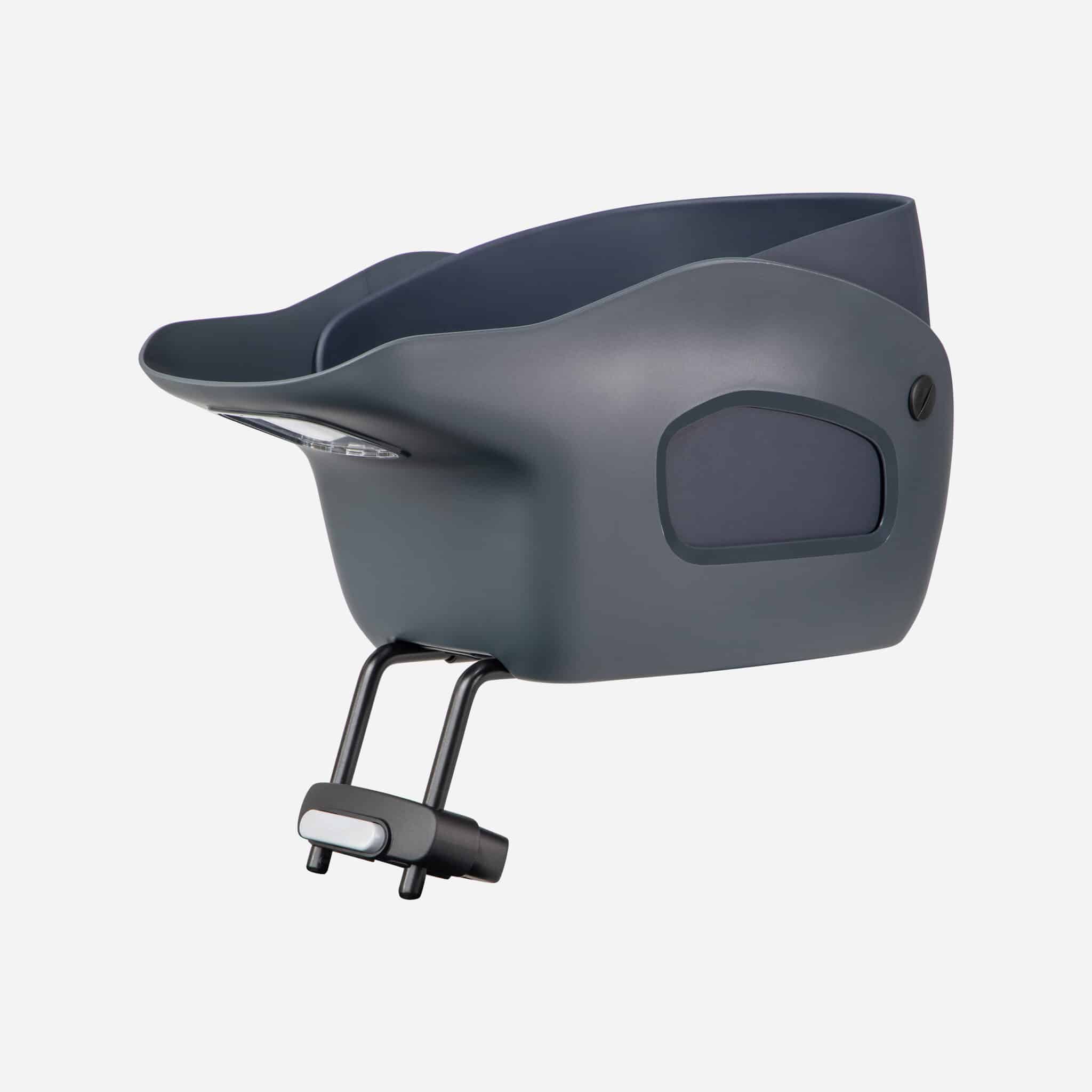 Kvisp hondenfietszitje met harnas M midnight gray