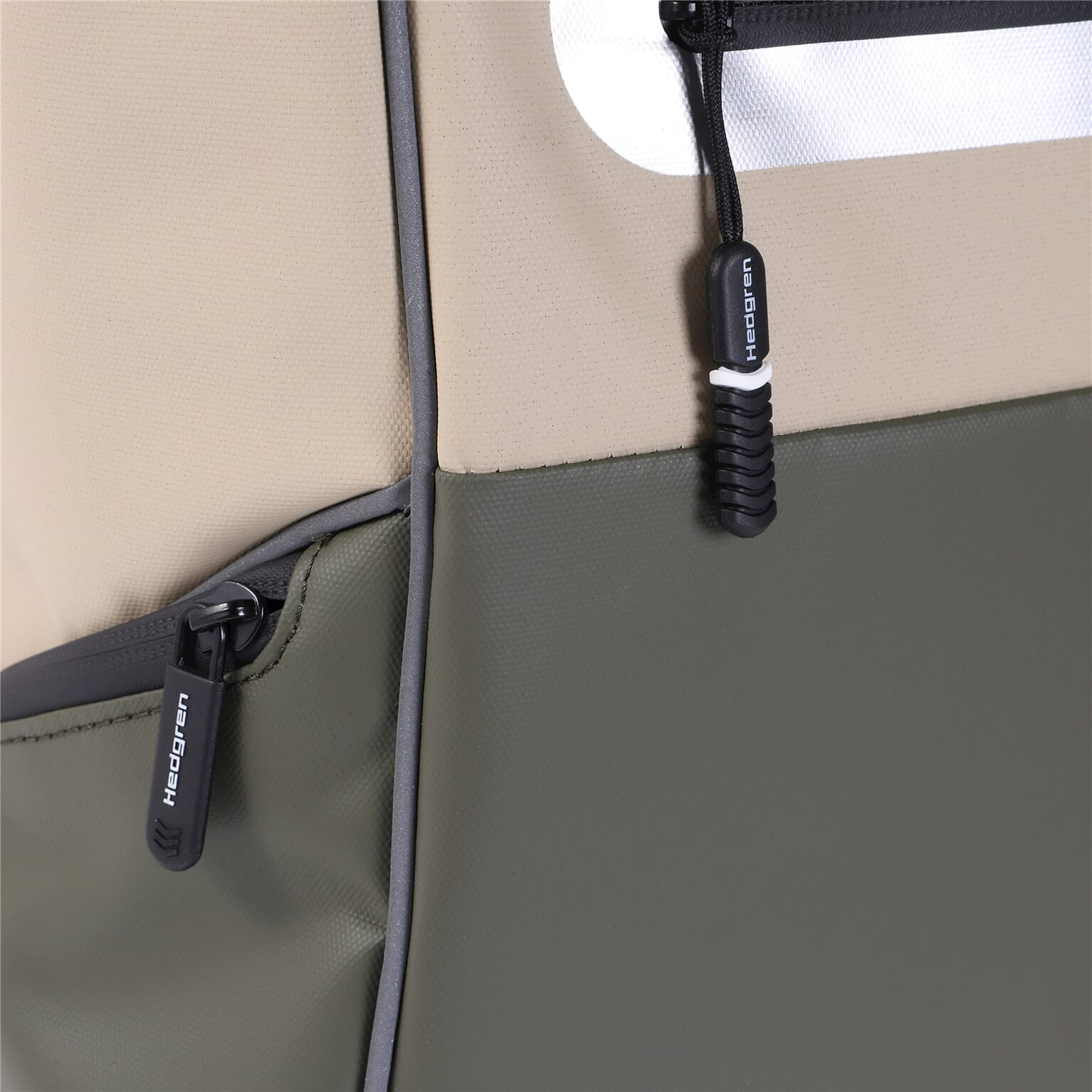 Hedgren Commute Bike Chain backpack 18,2L Beige/Olive