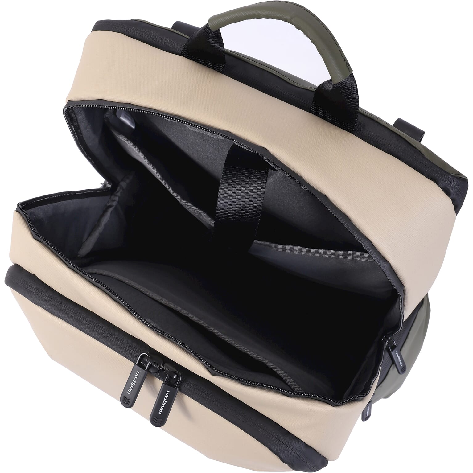 Hedgren Commute Bike Stem backpack 15,6L Beige/Olive