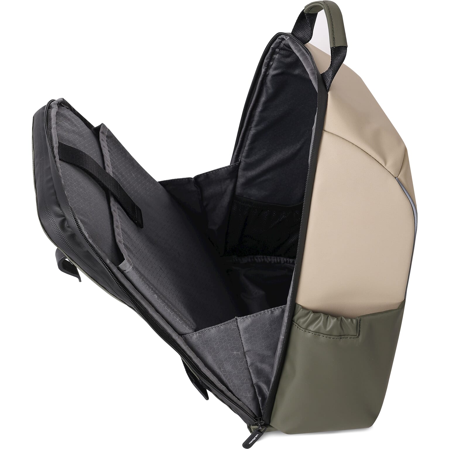 Hedgren Commute Bike Rim backpack 14L Beige/Olive