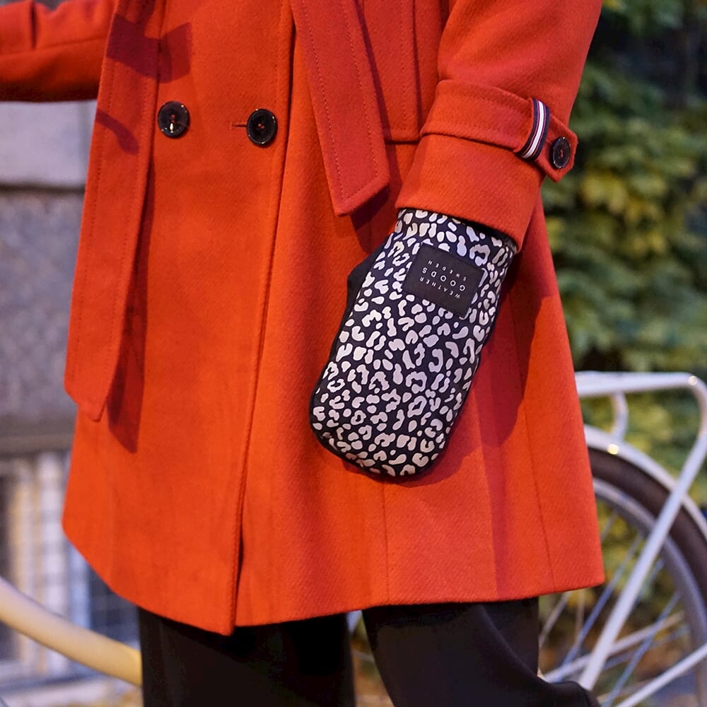 Weathergoods Sweden reflecterende wanten Luna Leopard S/M