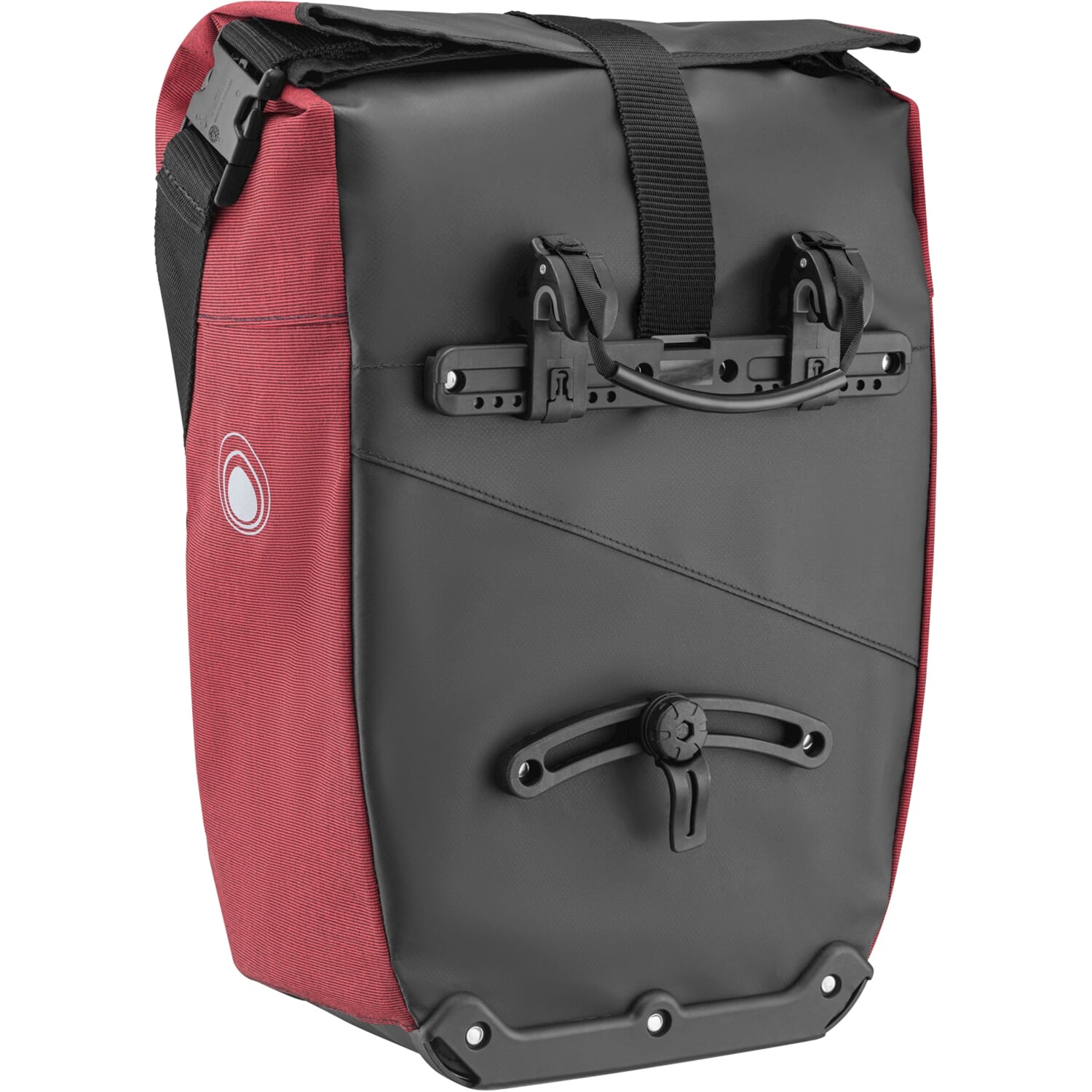 Clarijs fietstas solobag 24L zwart-rood