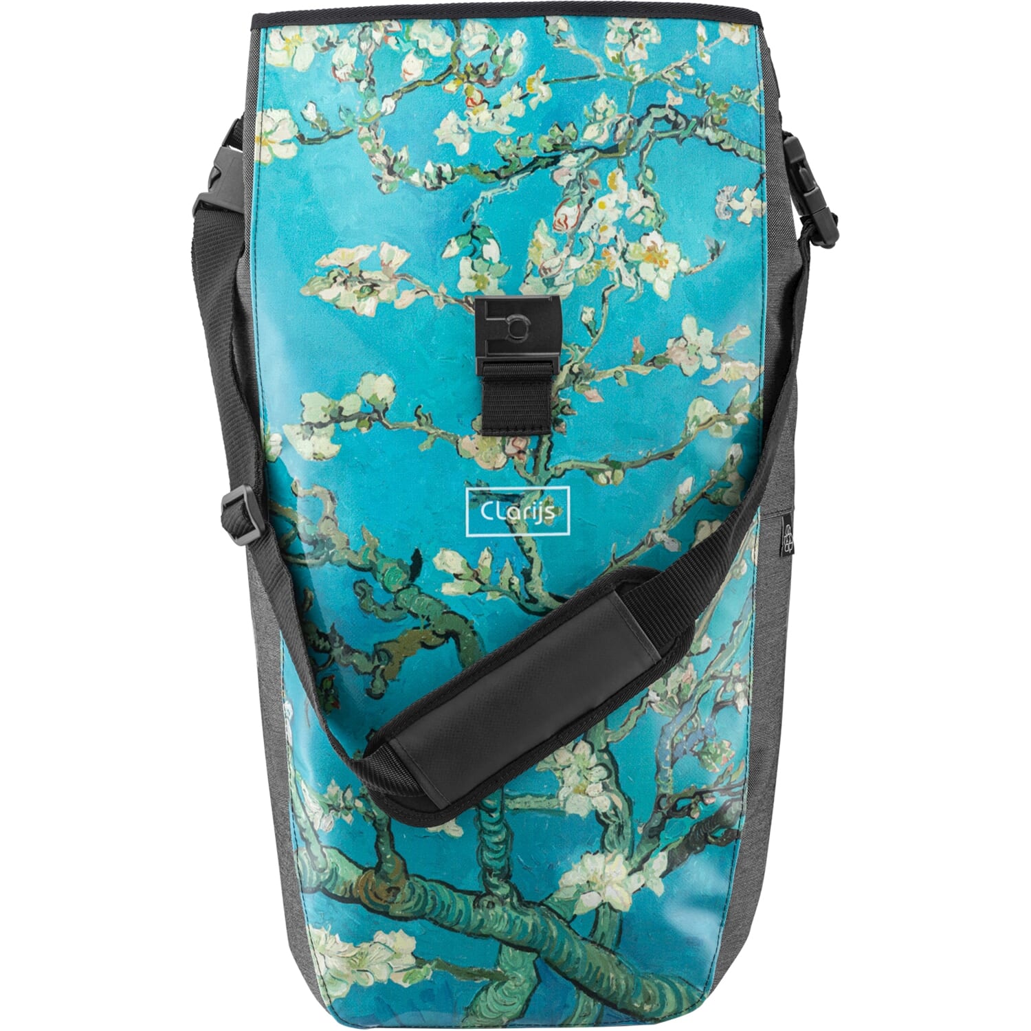 Clarijs fietstas solobag 24L Van Gogh almond blossom