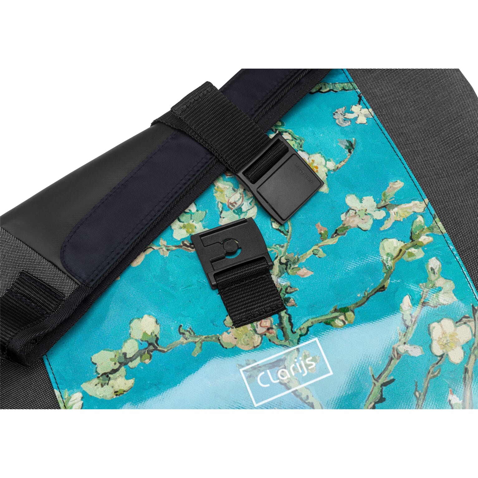 Clarijs fietstas solobag 24L Van Gogh almond blossom