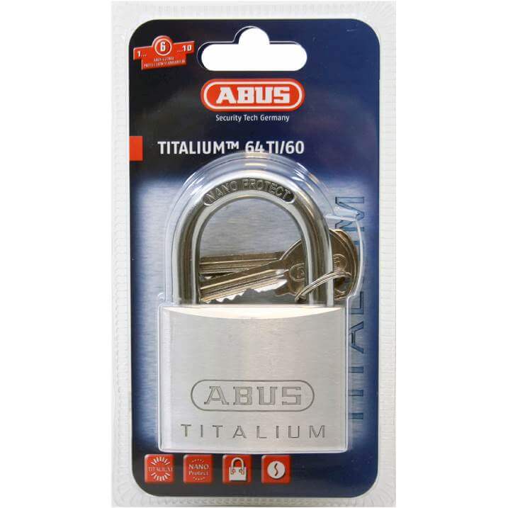 Abus hangslot Titalium 60mm krt