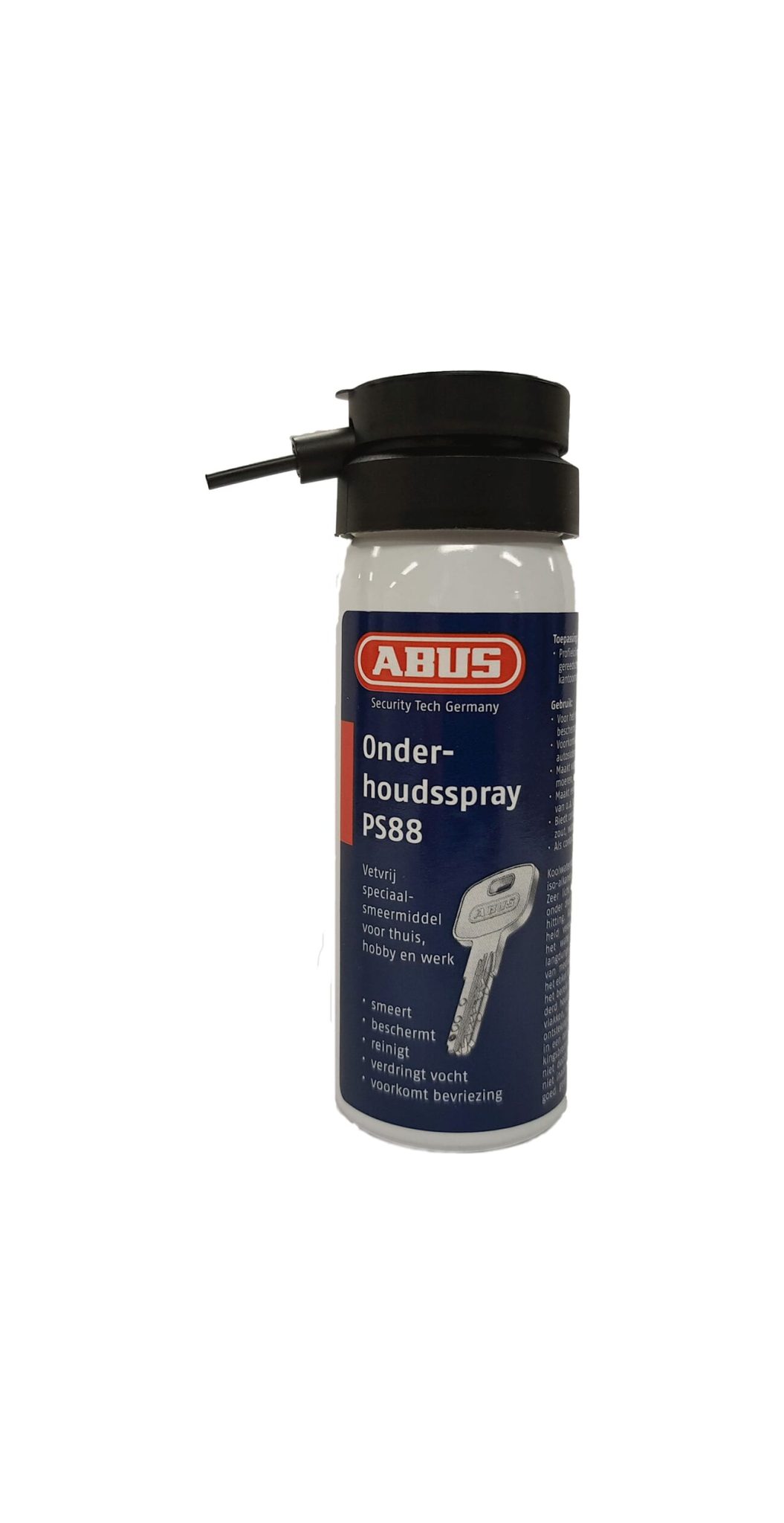 Abus onderhoudsspray PS88 op kaart