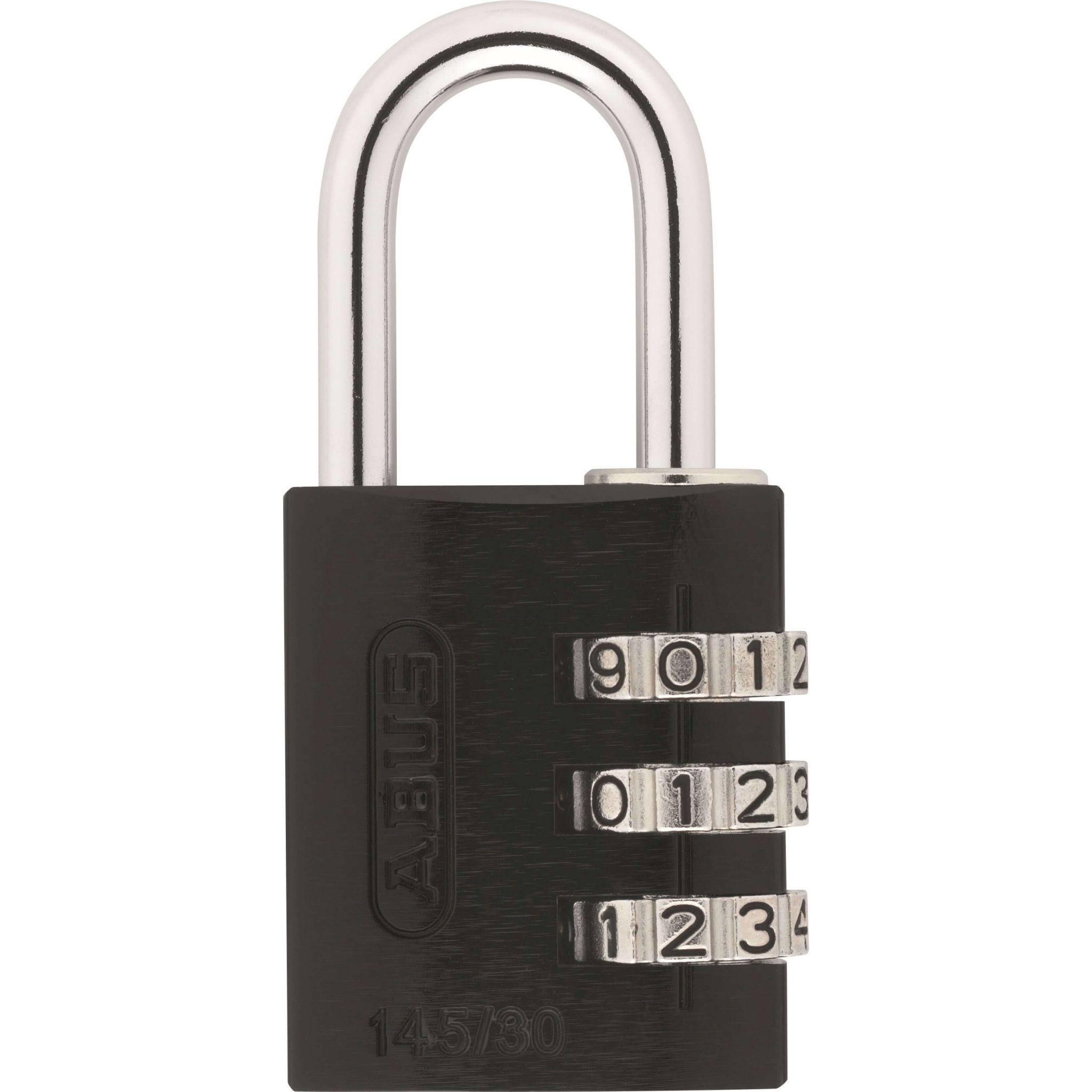 Abus cijfer hangslot 145/30 zw