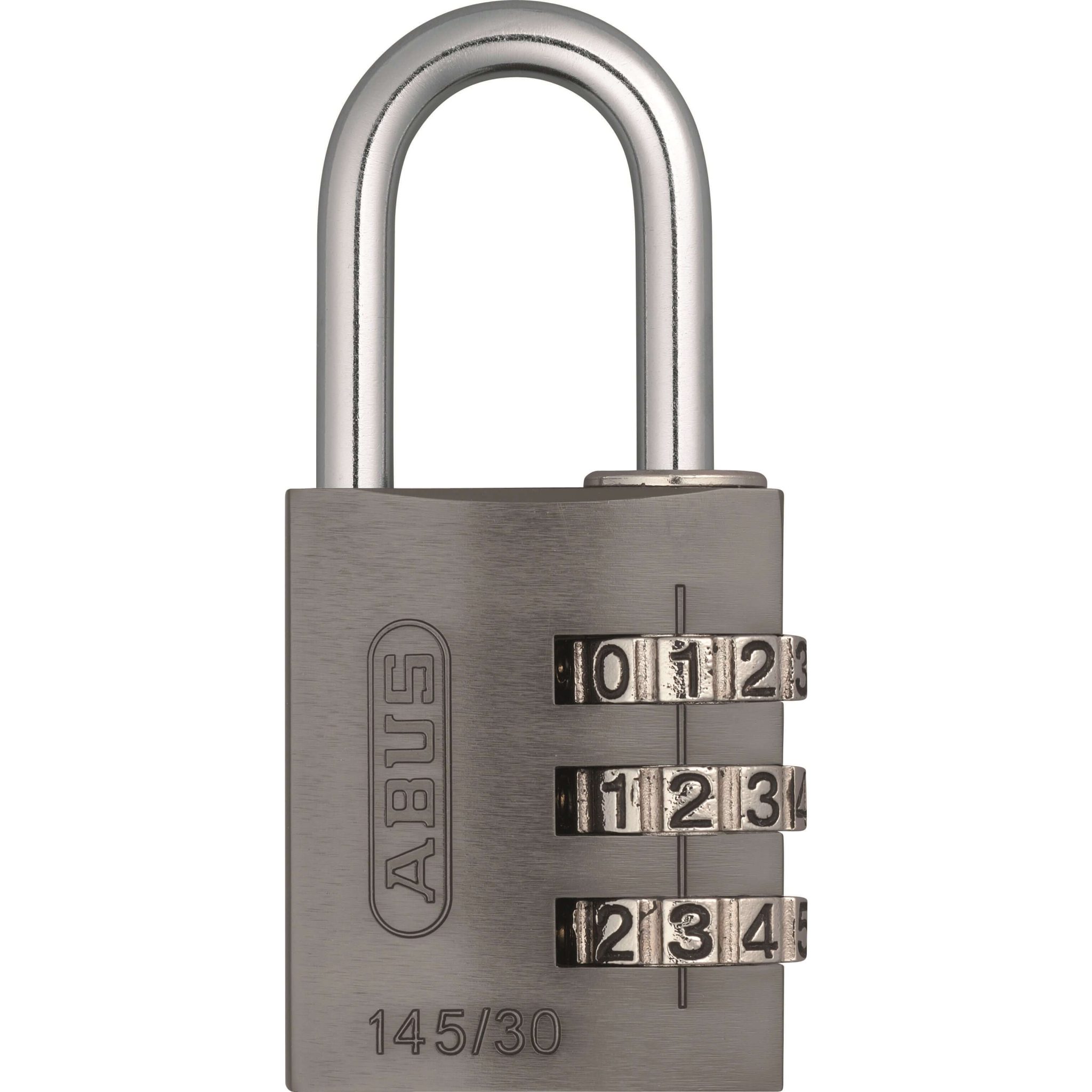 Abus cijfer hangslot 145/30 titanium