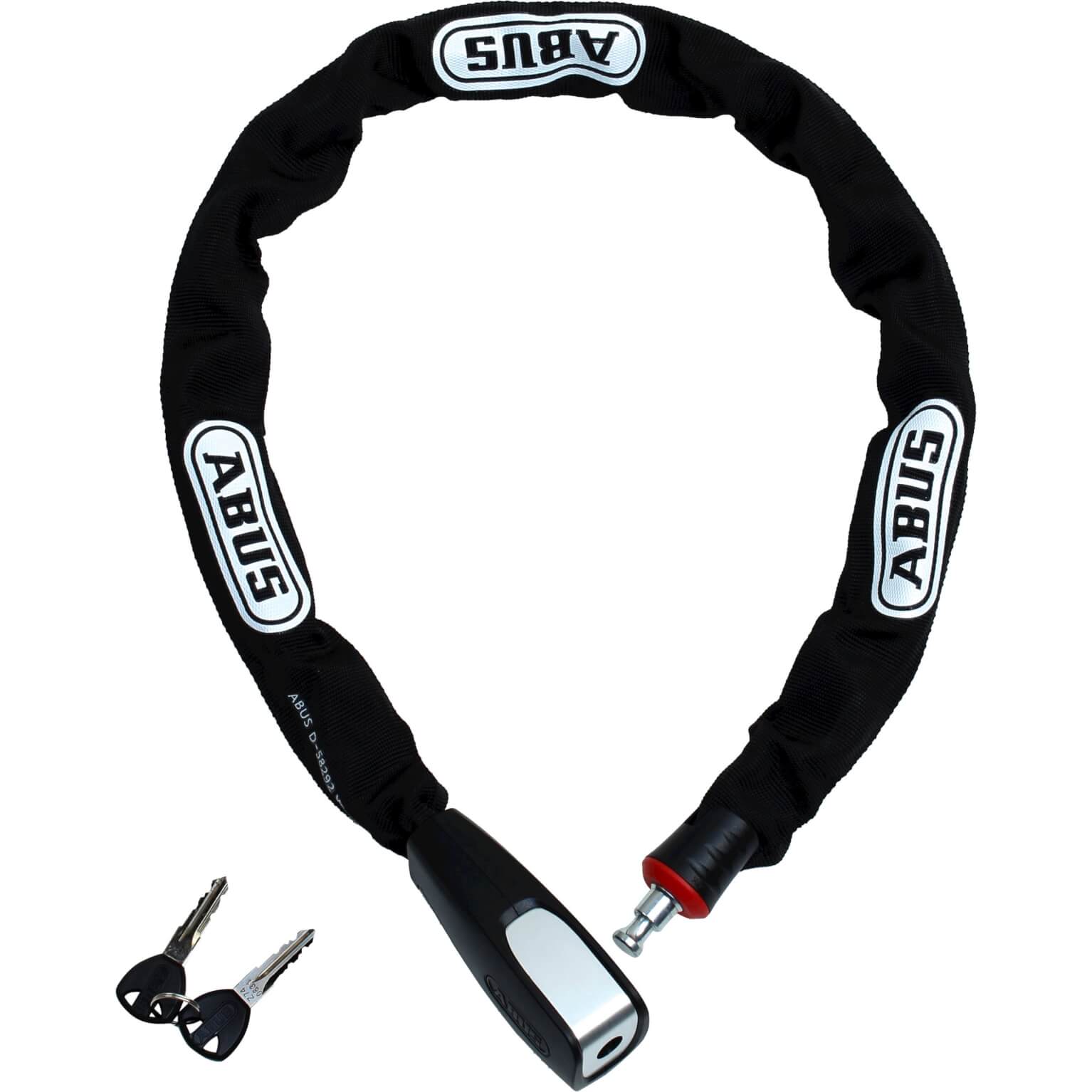 Abus kettingslot Steel-O-Chain 8807K/85 zwart