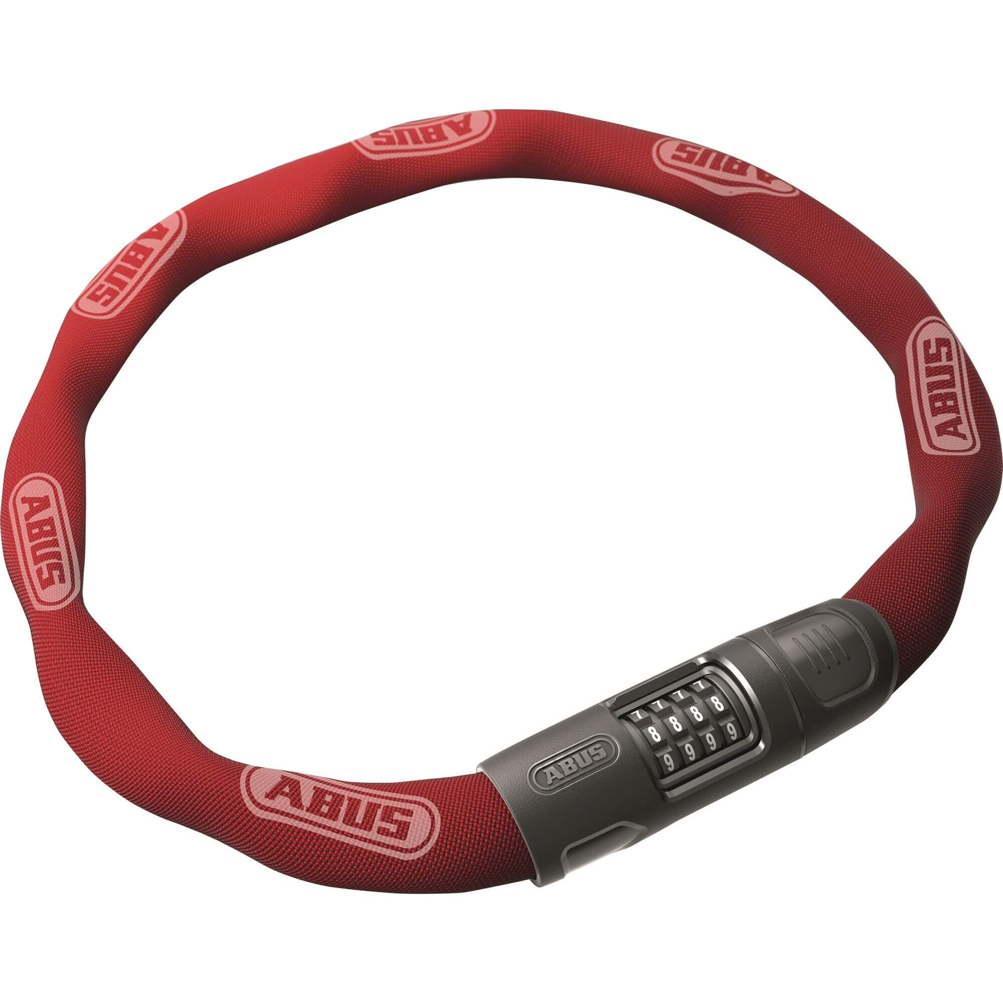 Abus kettingslot code 8808C/85 rood