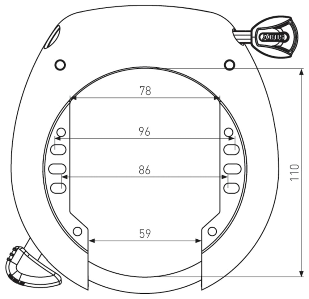 Abus ringslot Shield XPlus 5755 ART 2