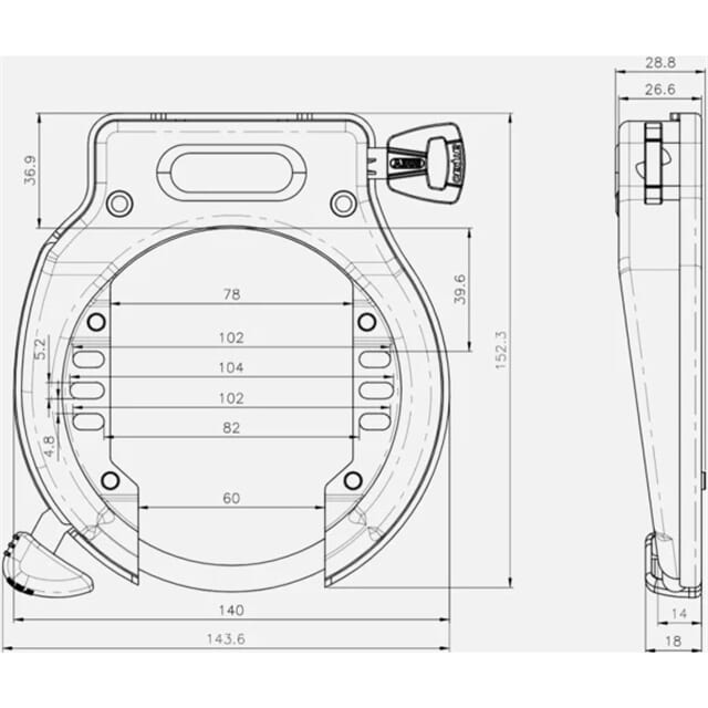 Abus ringslot Amparo 4650SL ART 2