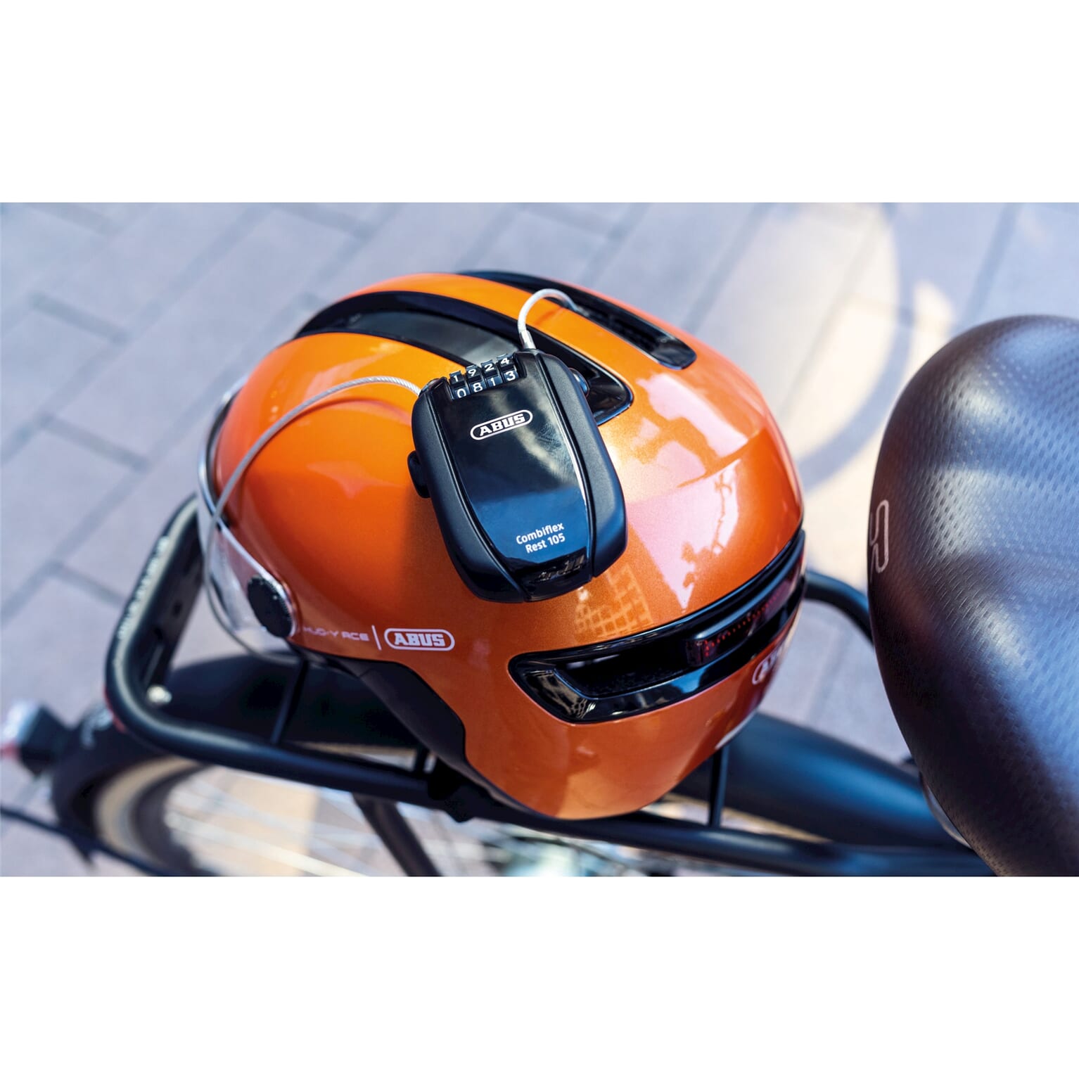 Abus kabelslot code Combiflex Rest 105 zwart