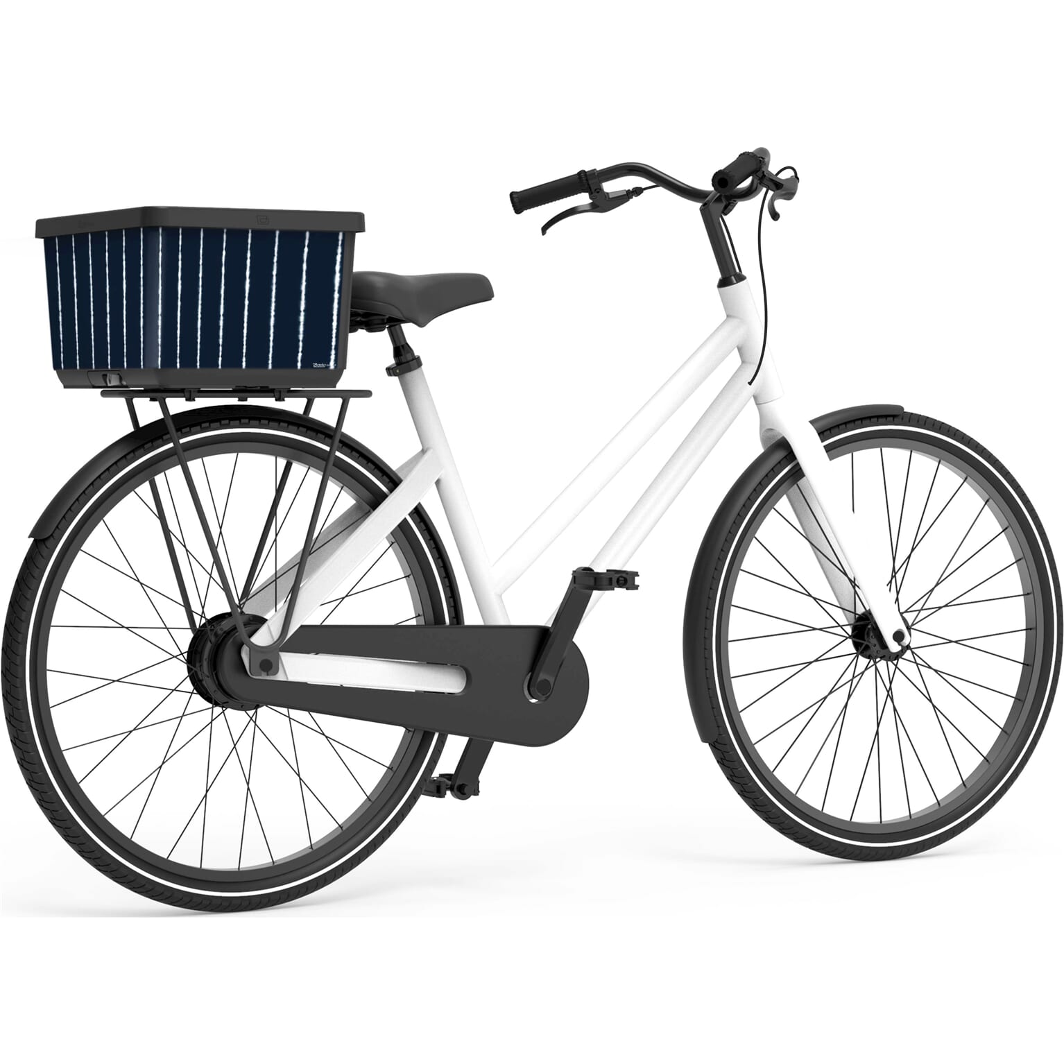 Basky fietsmand Tye Dye