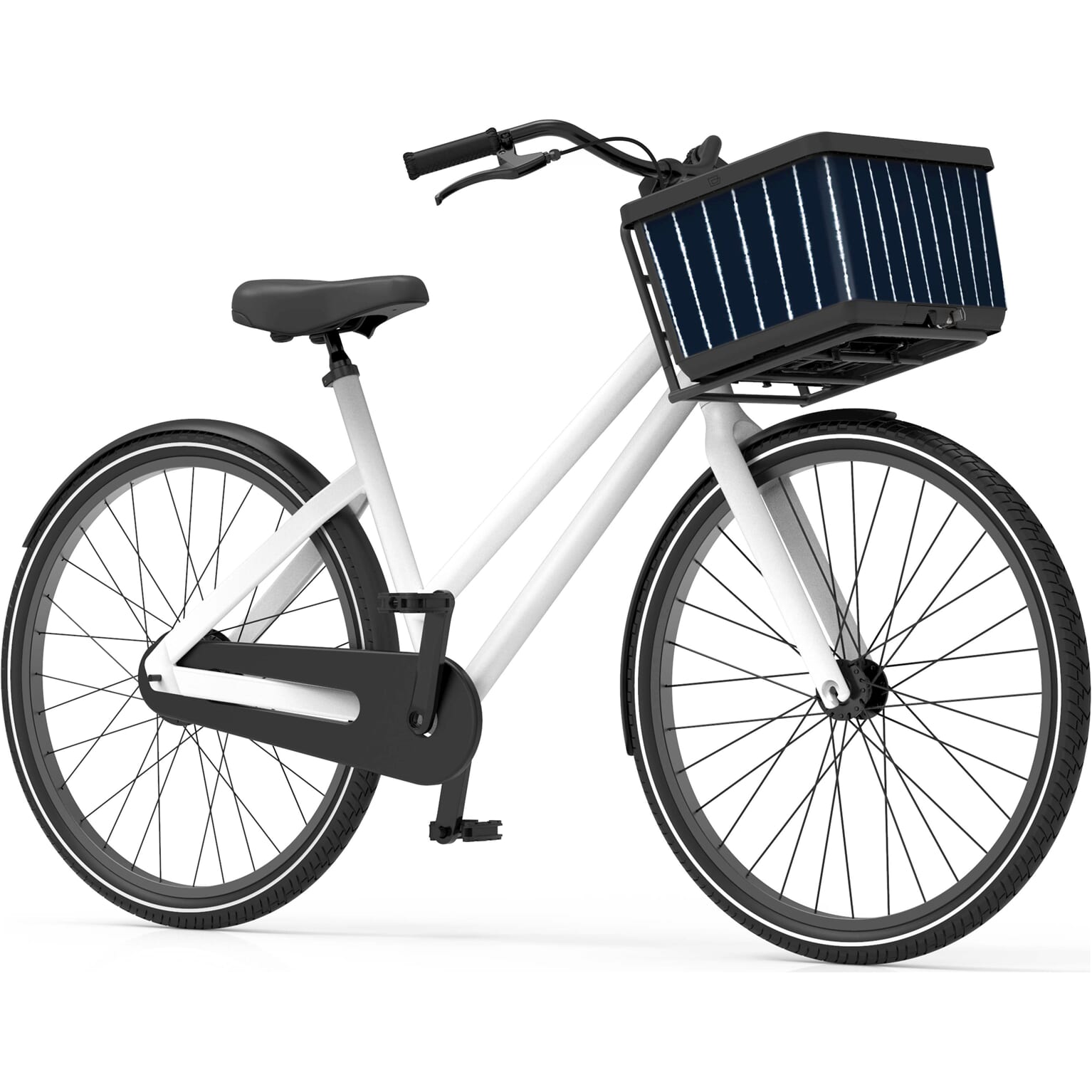 Basky fietsmand Tye Dye