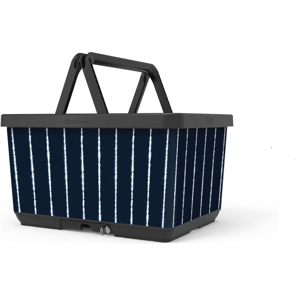 Basky fietsmand Tye Dye