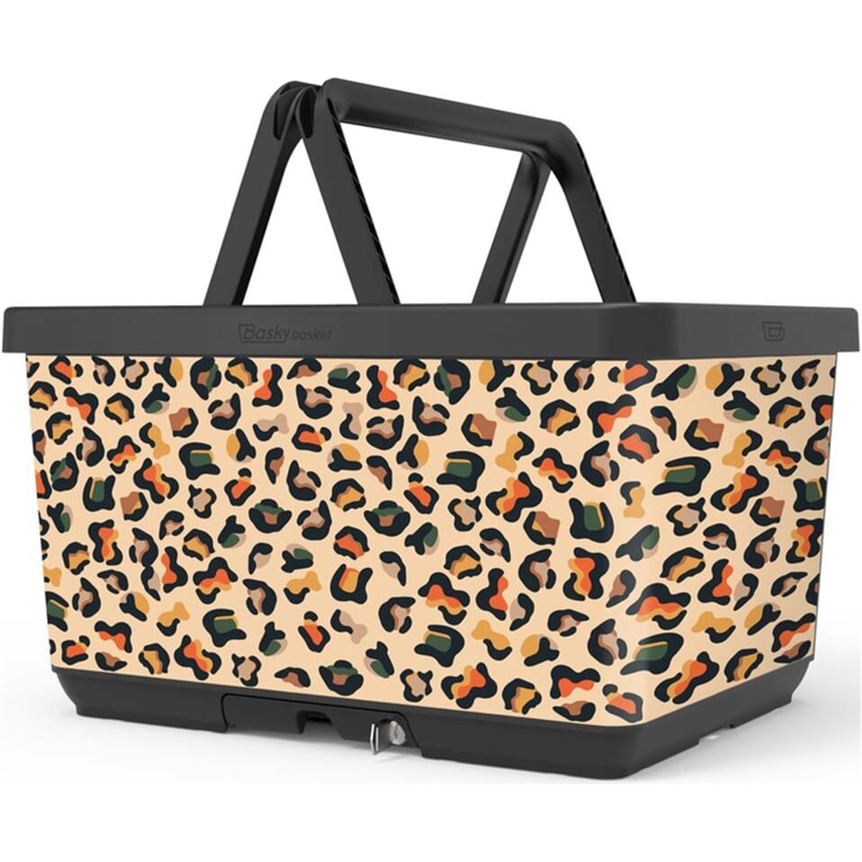 Basky fietsmand Wild Gekleurd