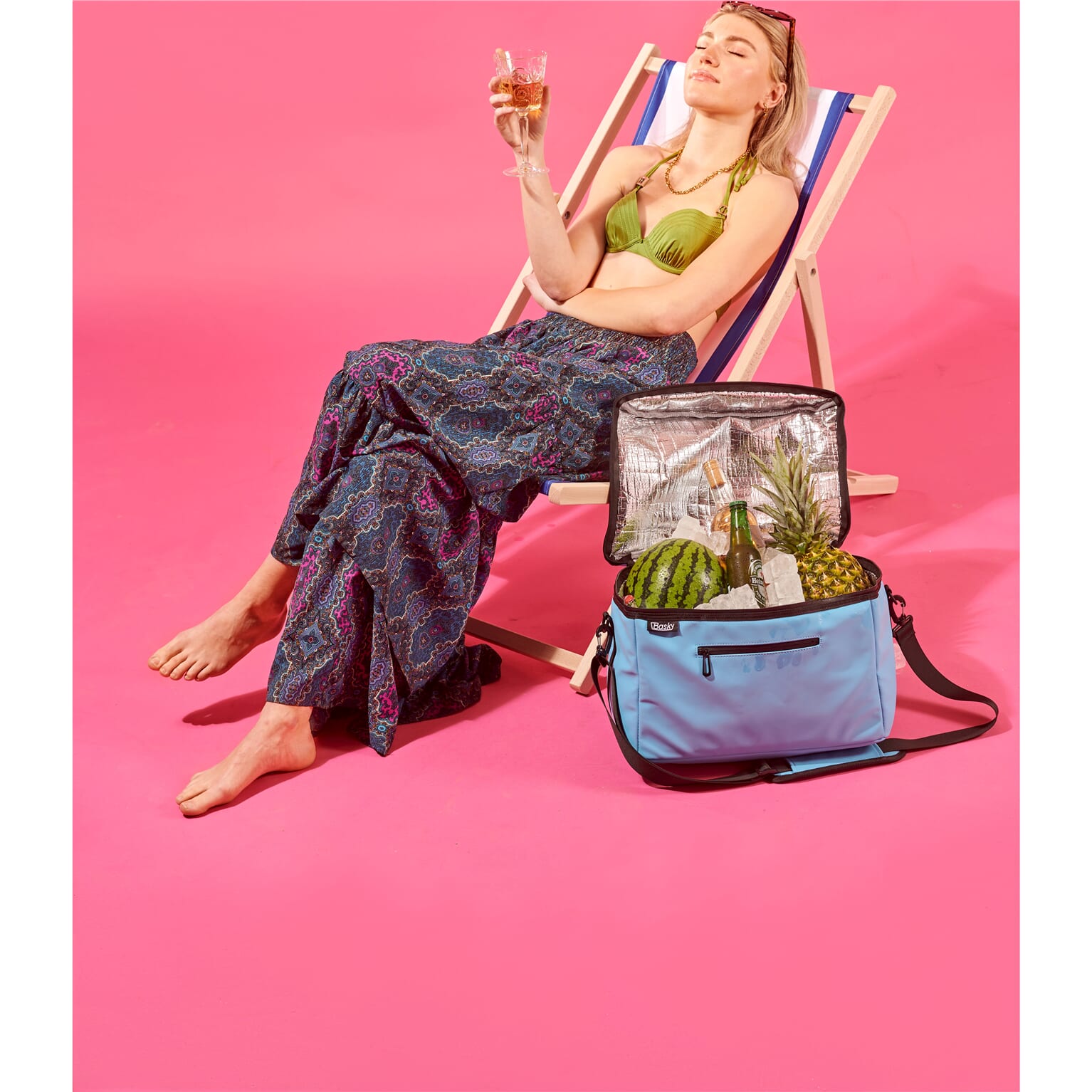 Basky koeltas Cool Bag blauw