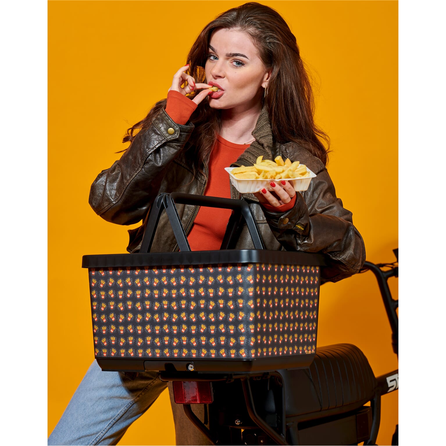 Basky fietsmand Fry Me