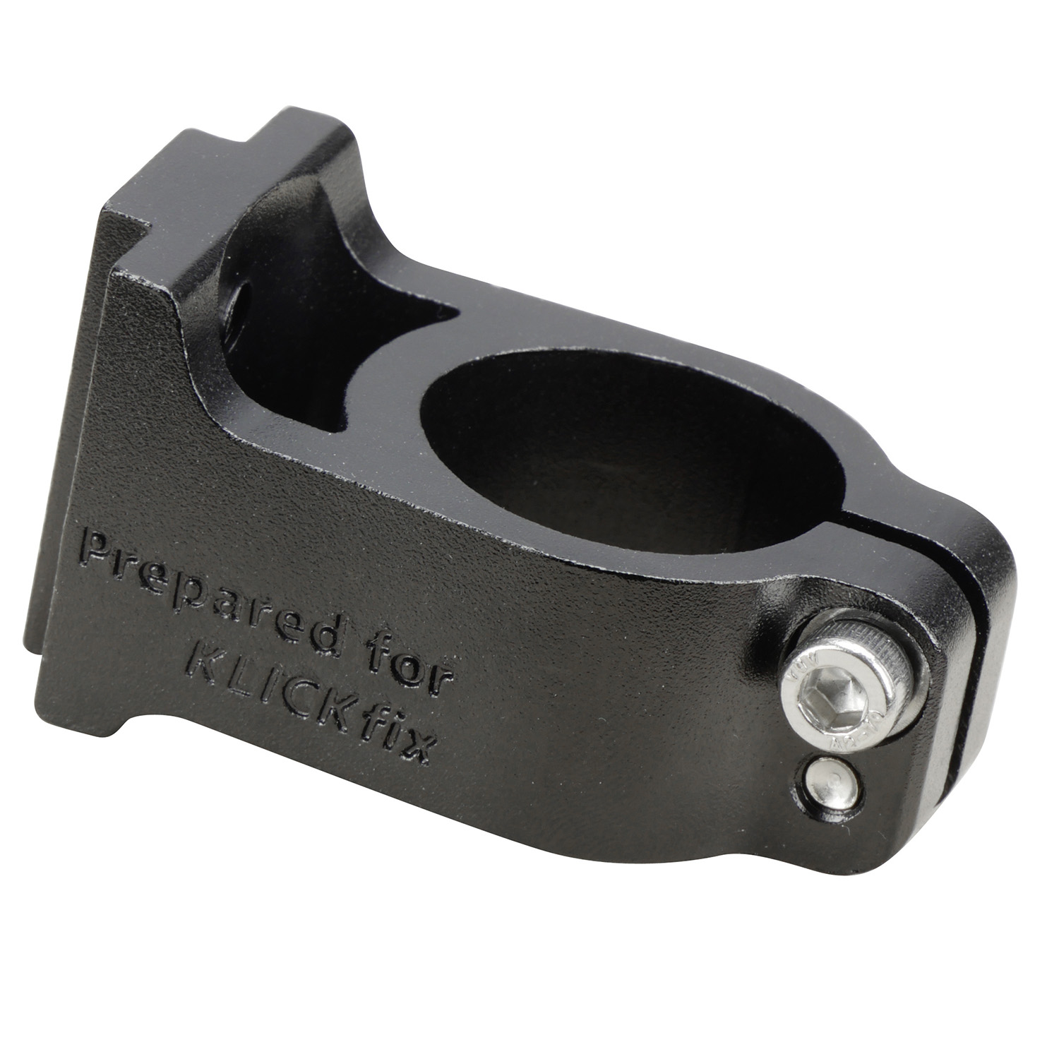 Klickfix Balhoofdbuis Adapter Aansluiting Ahead Stuurpen Zwart