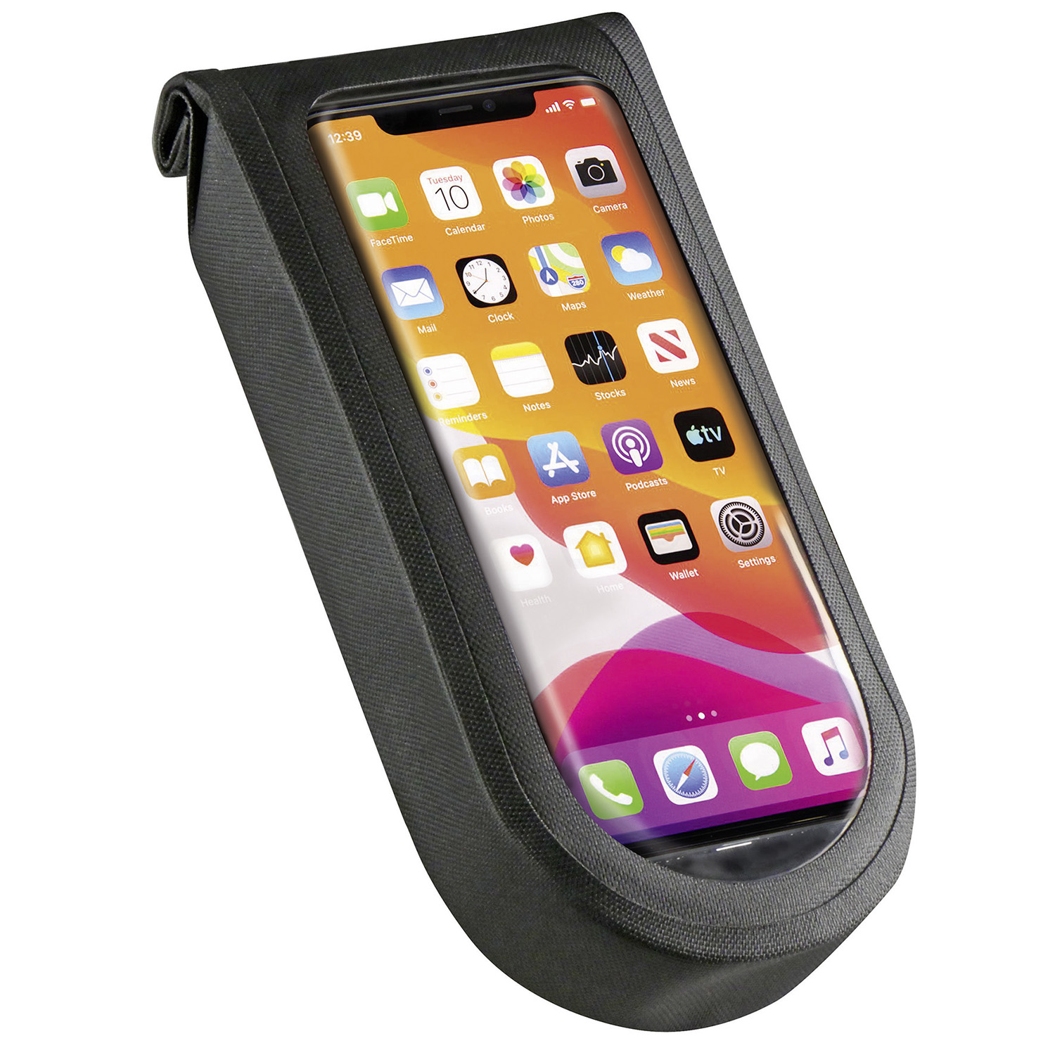Klickfix telefoontas tour M zwart