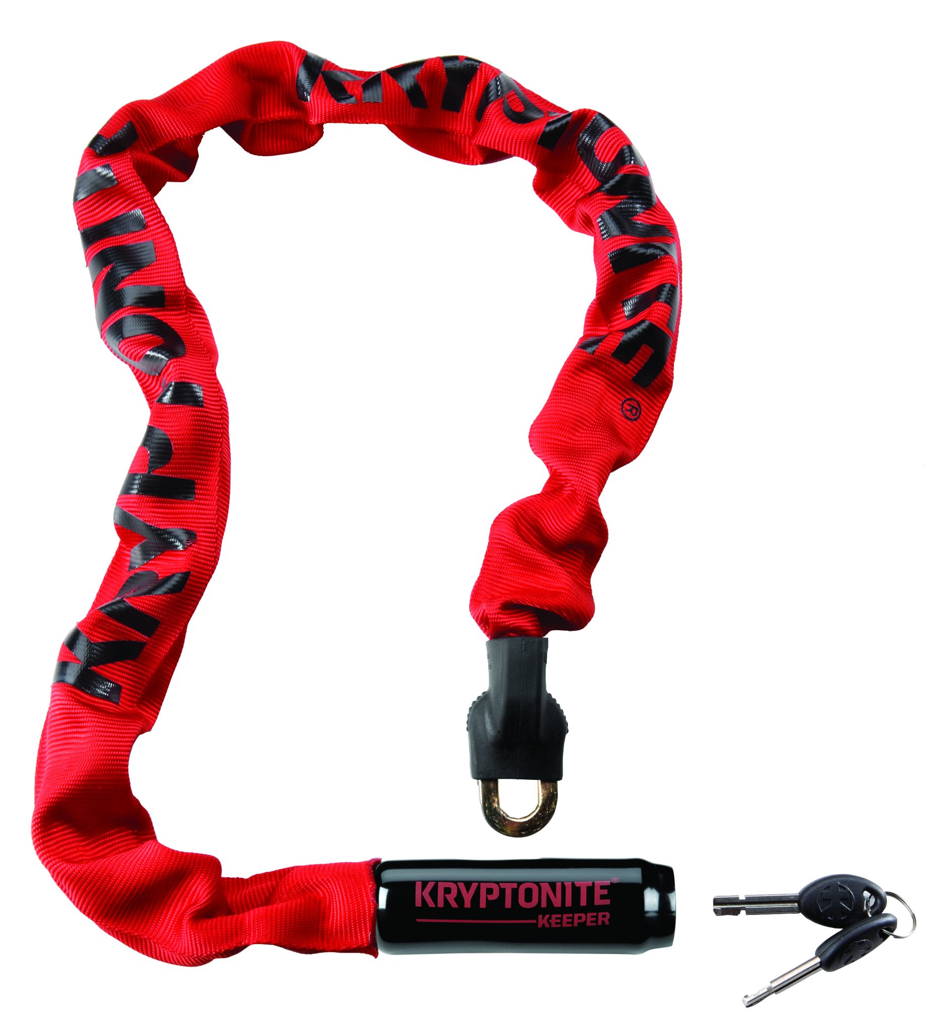 Kryptonite kettingslot Keeper 785 rood