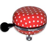 Basil bel Ding Dong 80mm Polkadot rood/wit