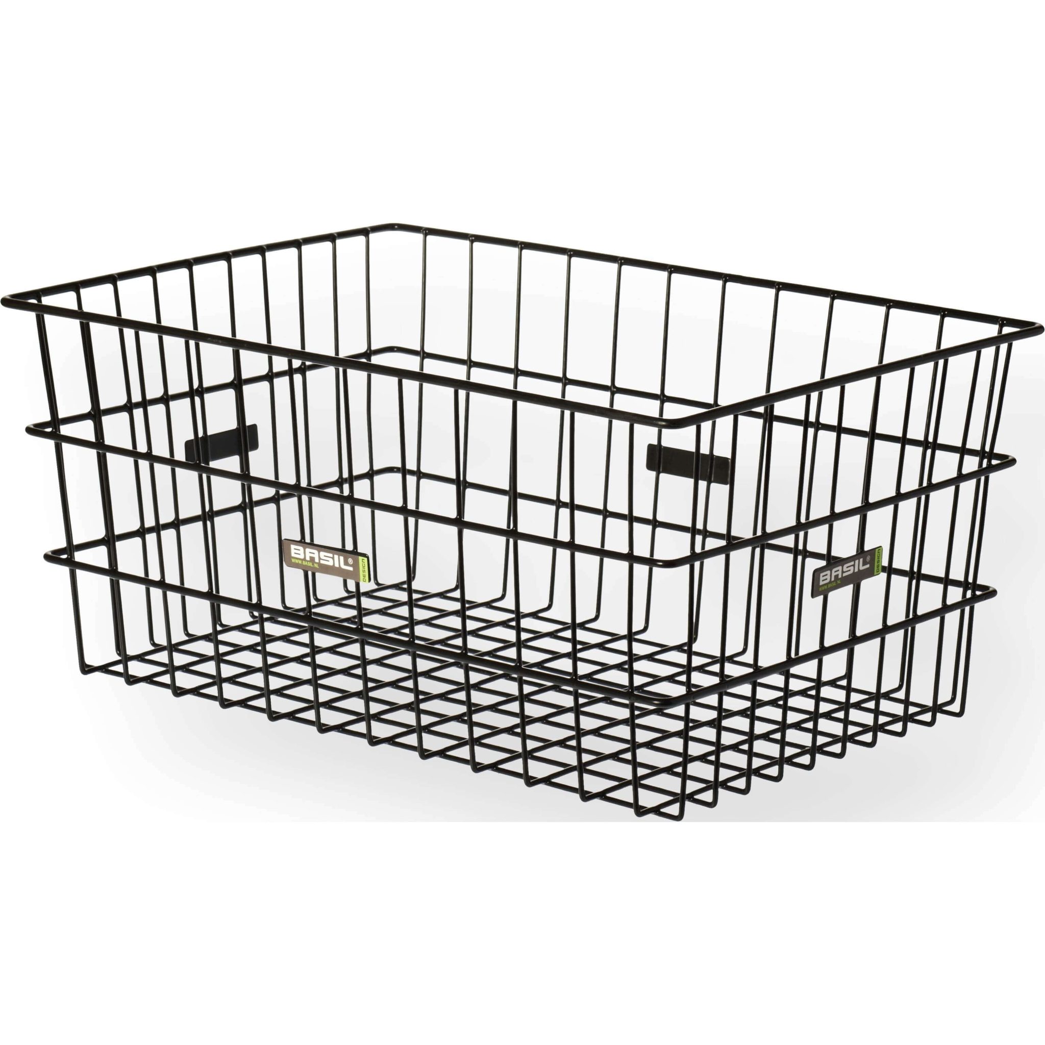 Basil mand Zembla staal groot zw