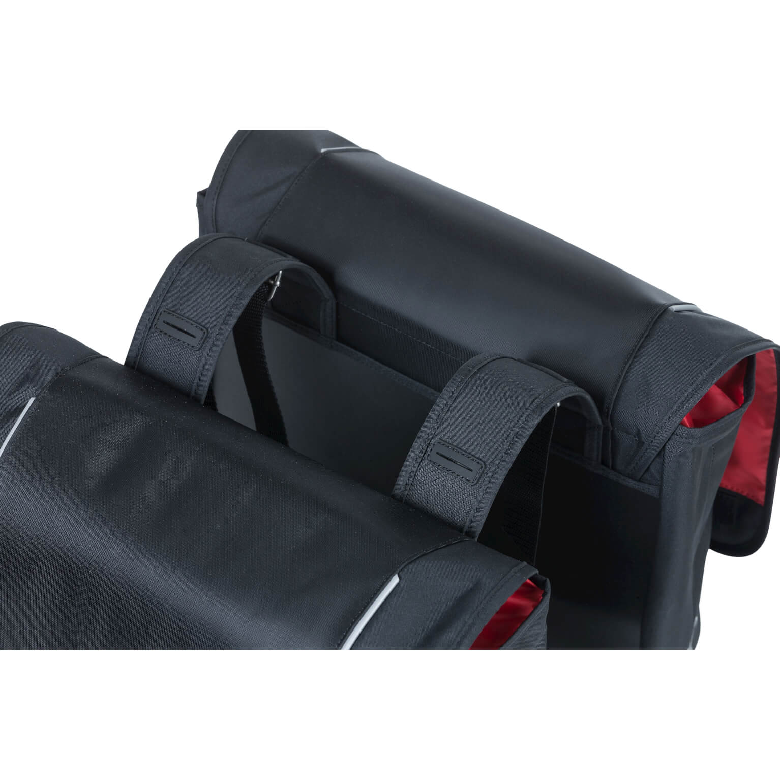 Basil fietstas dubbel Sport Design zwart 32L