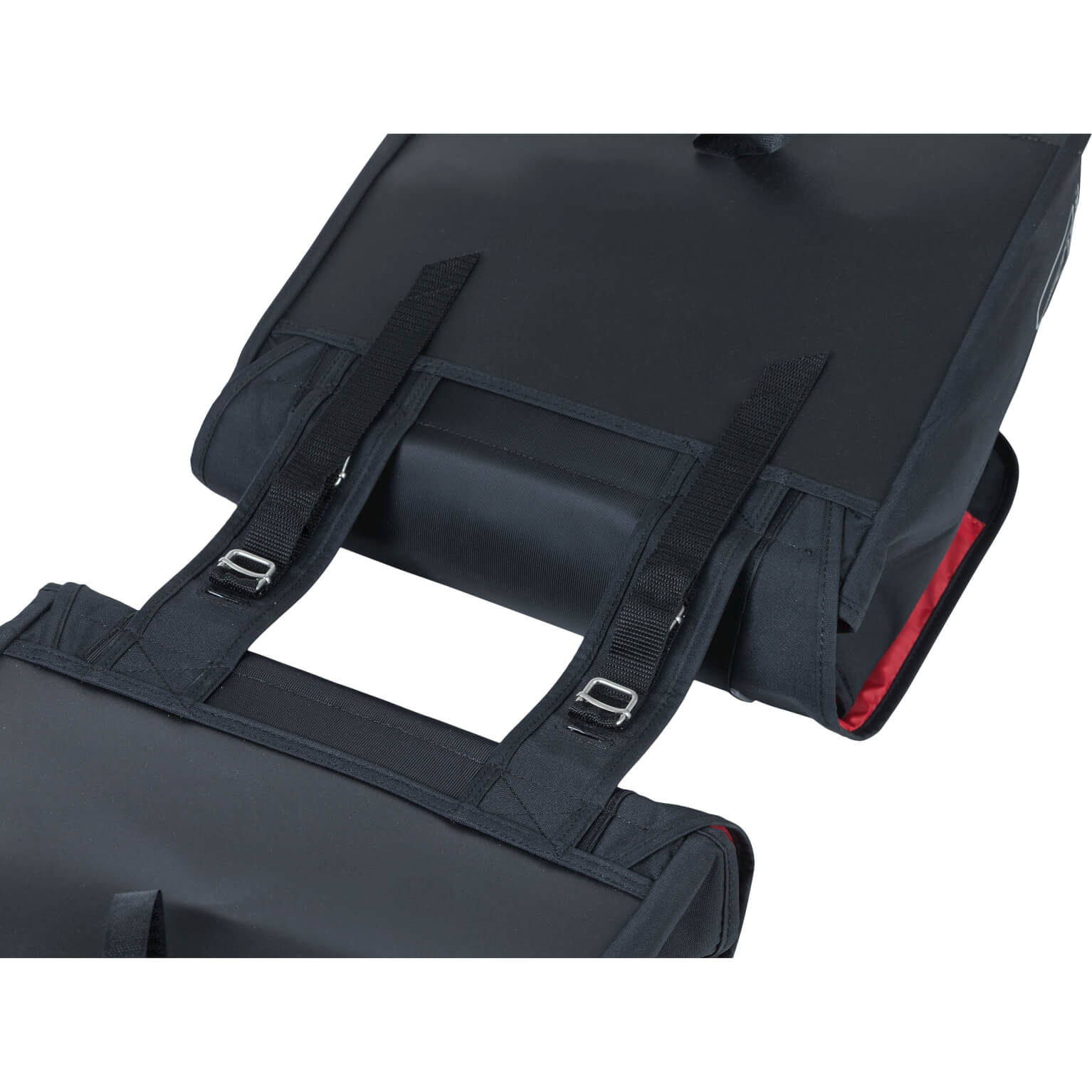 Basil fietstas dubbel Sport Design zwart 32L