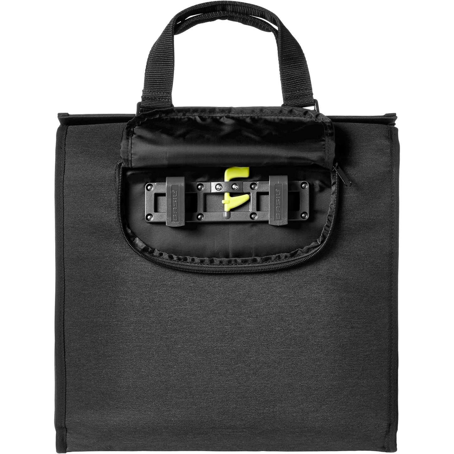 Basil shoppertas Mira zwart 18L