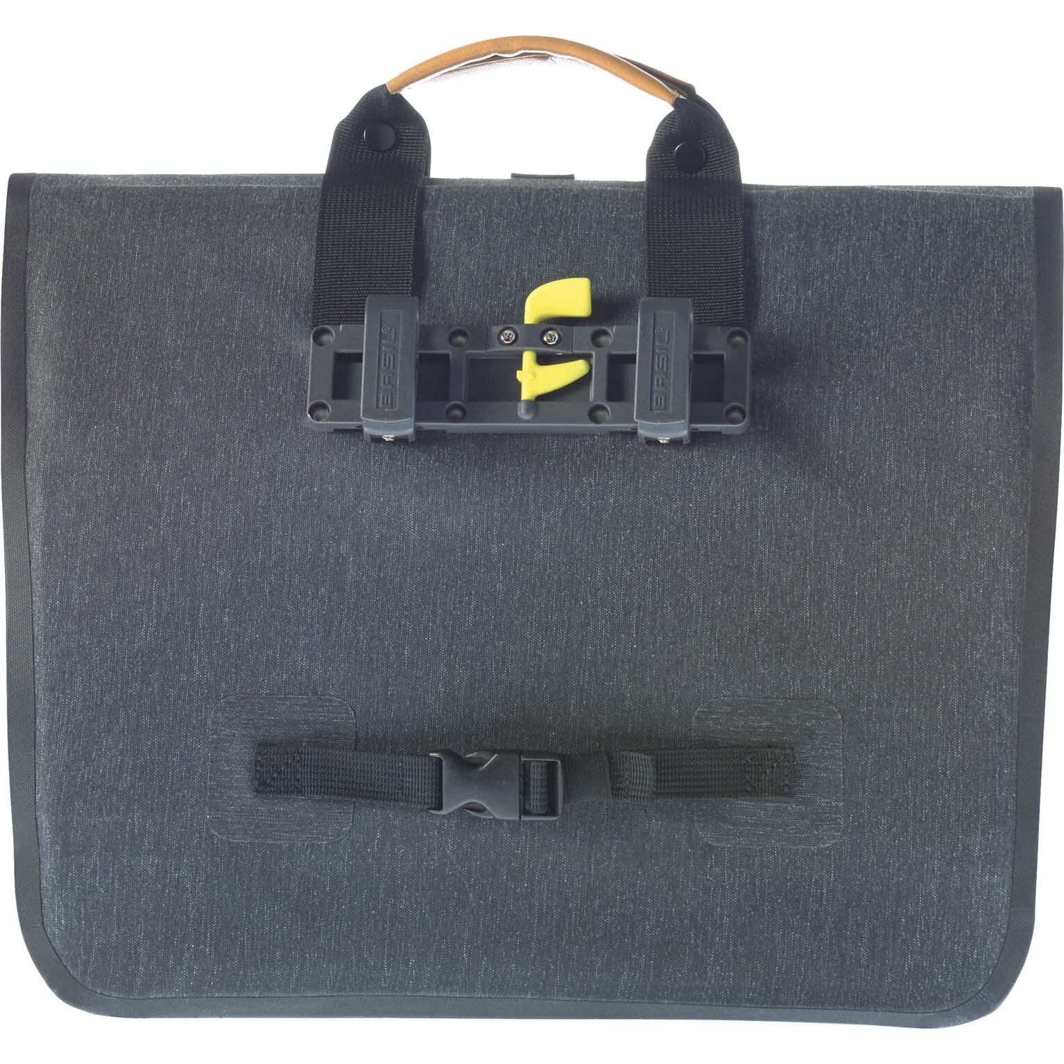 Basil fietstas enkel Business Urban dry charcoal 20L