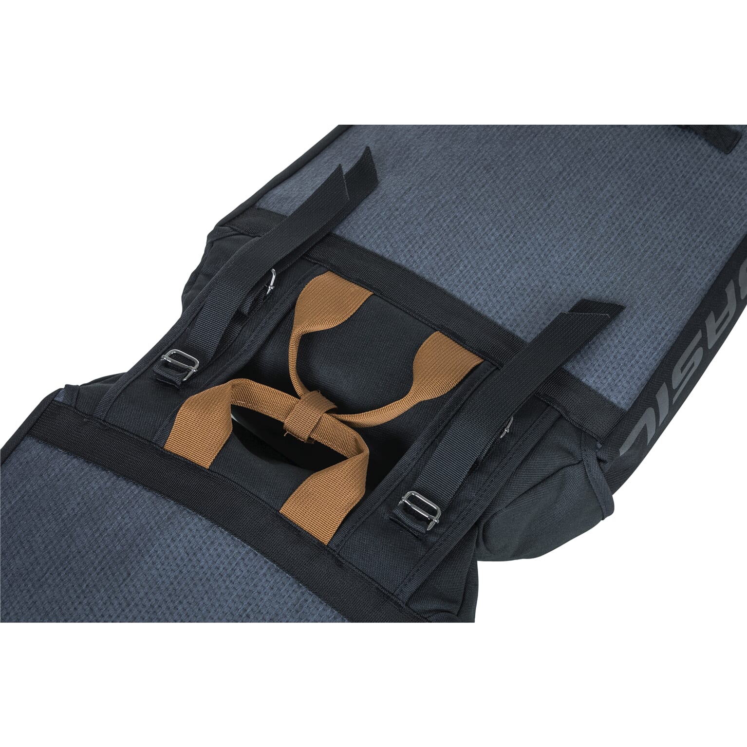 Basil fietstas dubbel Miles zwart 32L