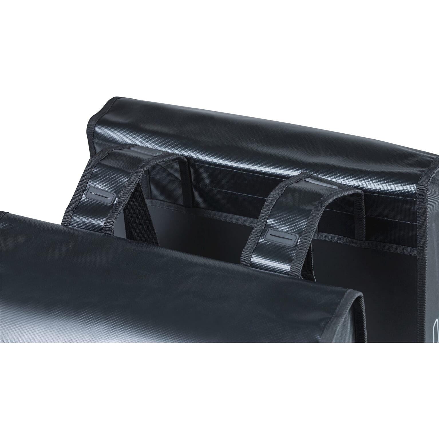 Basil fietstas dubbel Urban load zwart 48-53L