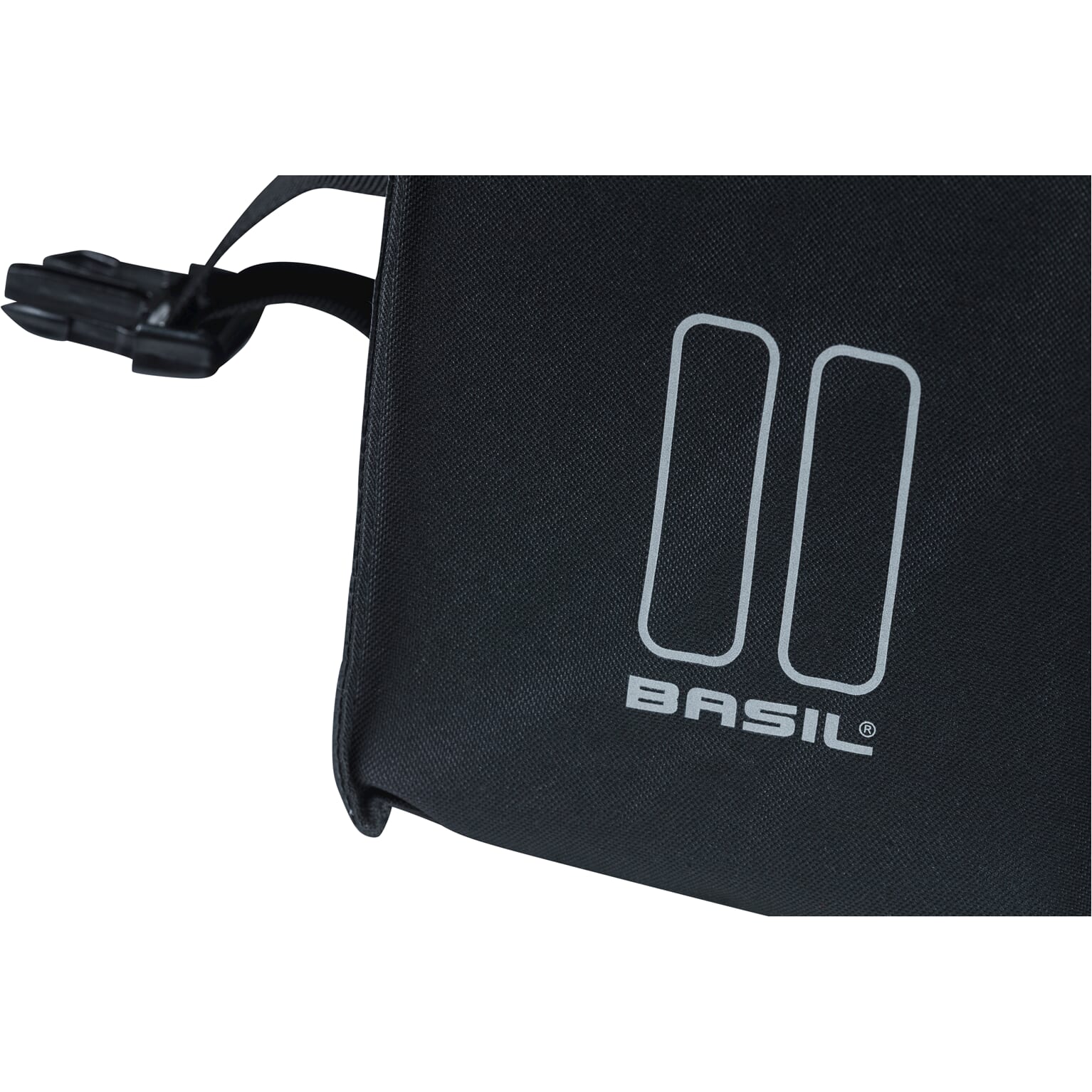 Basil fietstas dubbel Urban load zwart 48-53L