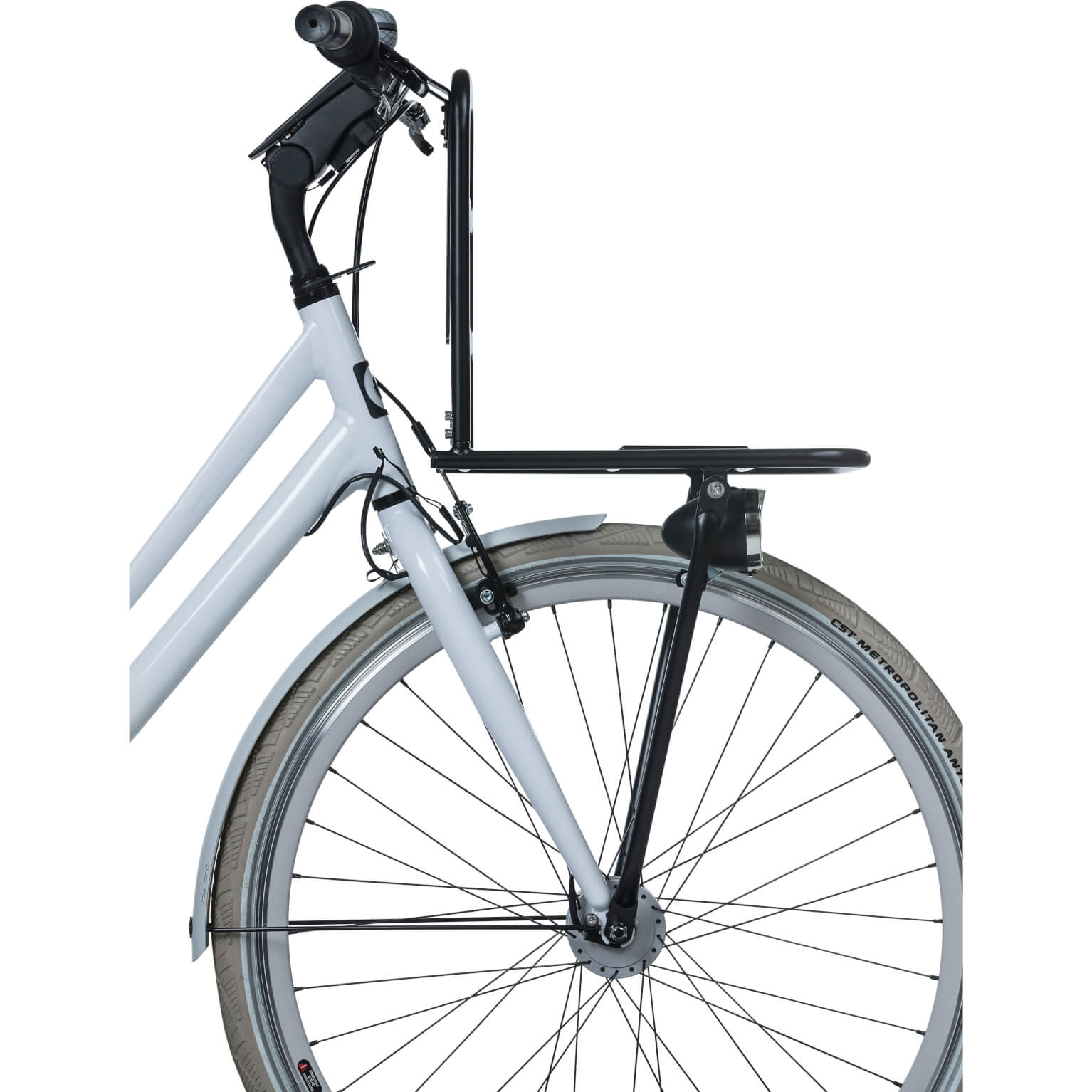 Basil voordrager transport mat zwart