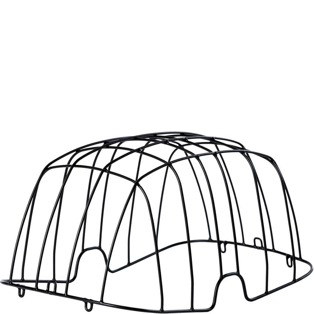 Basil draadkoepel voor Buddy, zwart