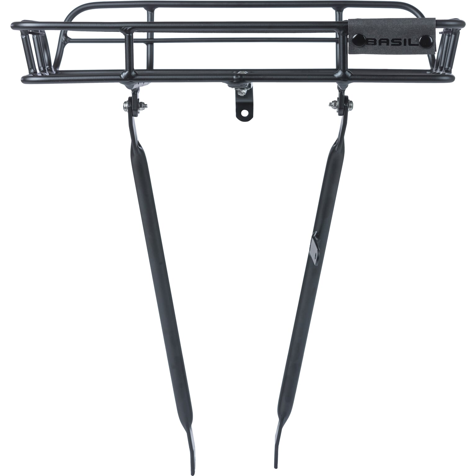 Basil voordrager Portland met rand mat zwart